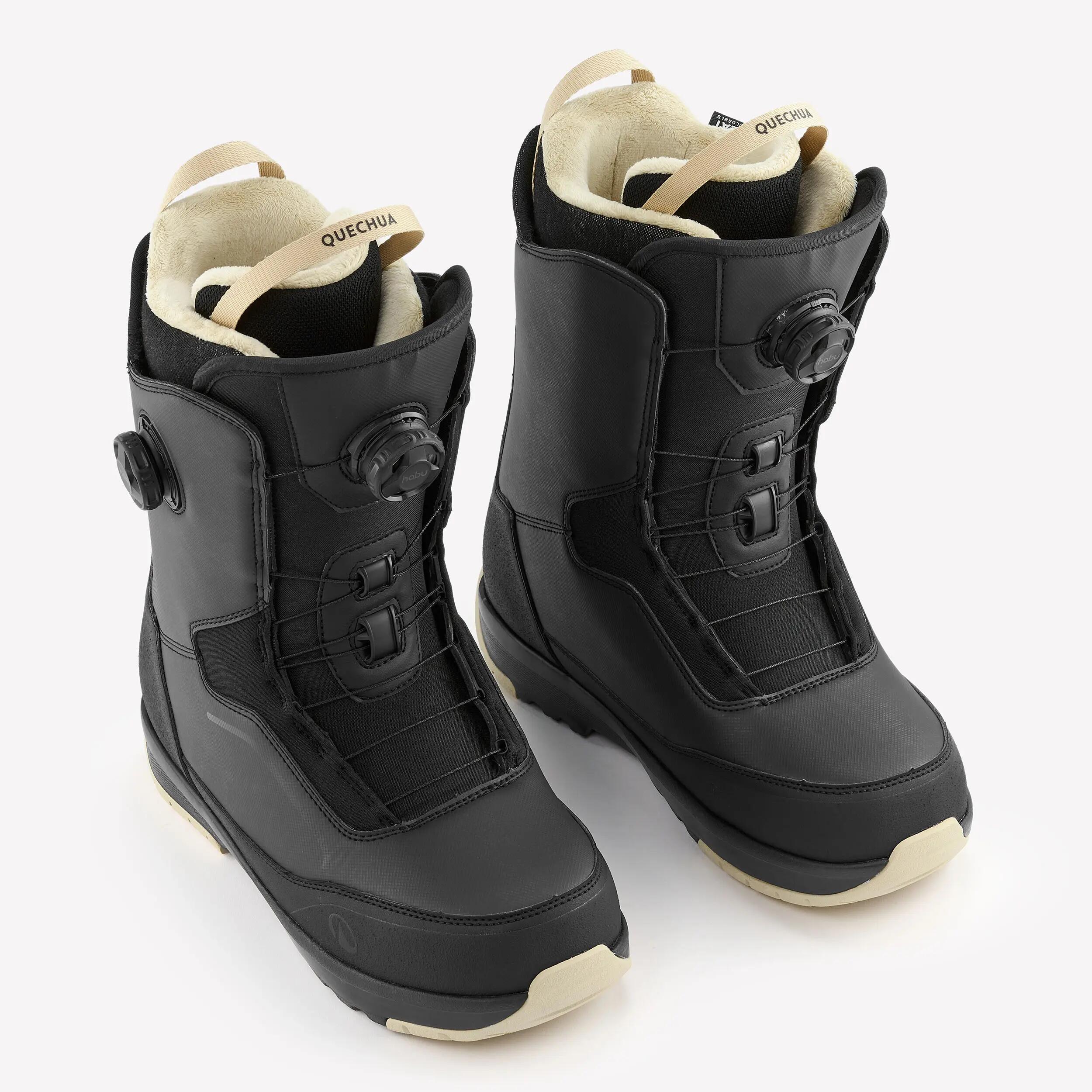 Scarponi snowboard ALL ROAD 900 habu®FitSystem neri 3/10
