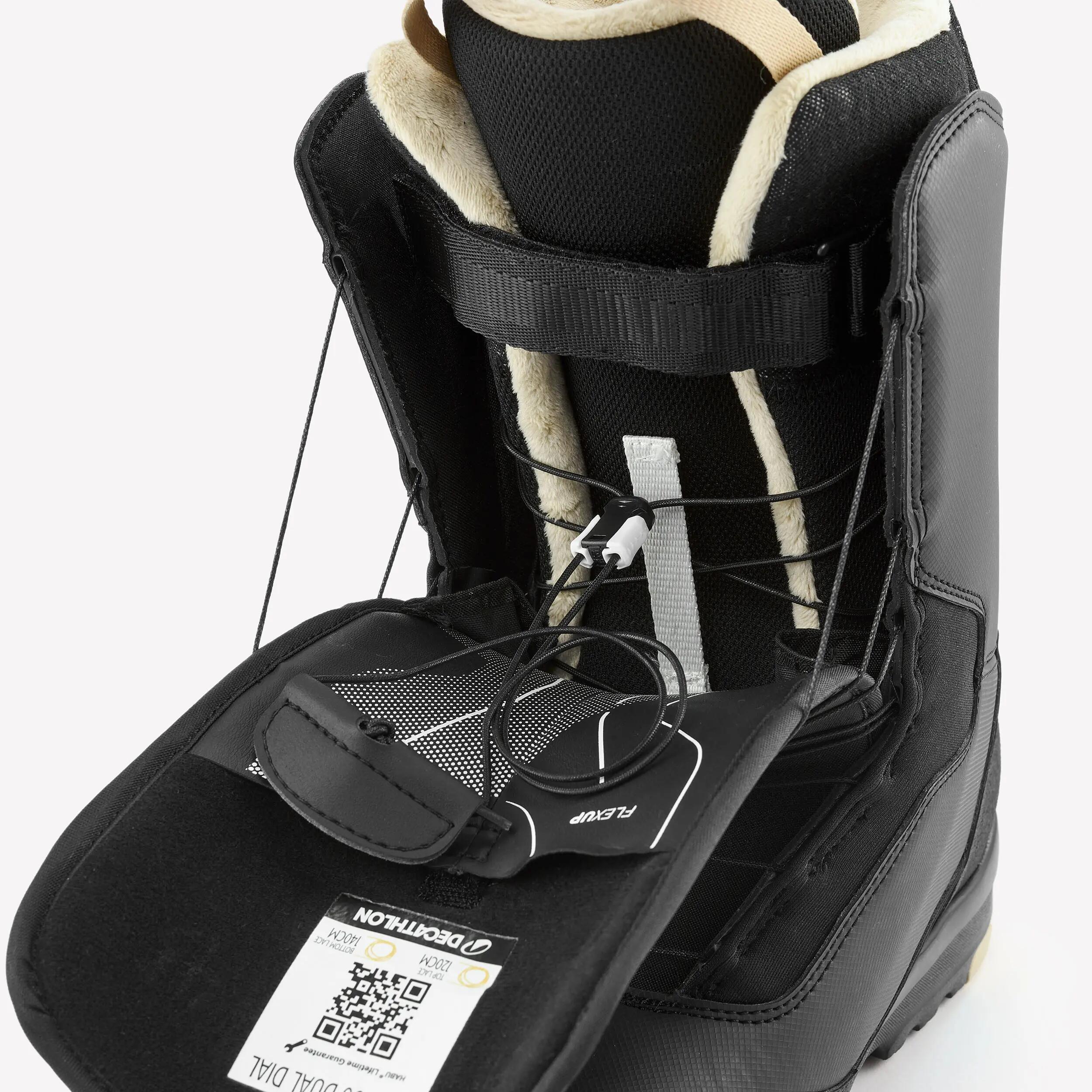 Scarponi snowboard ALL ROAD 900 habu®FitSystem neri 9/10