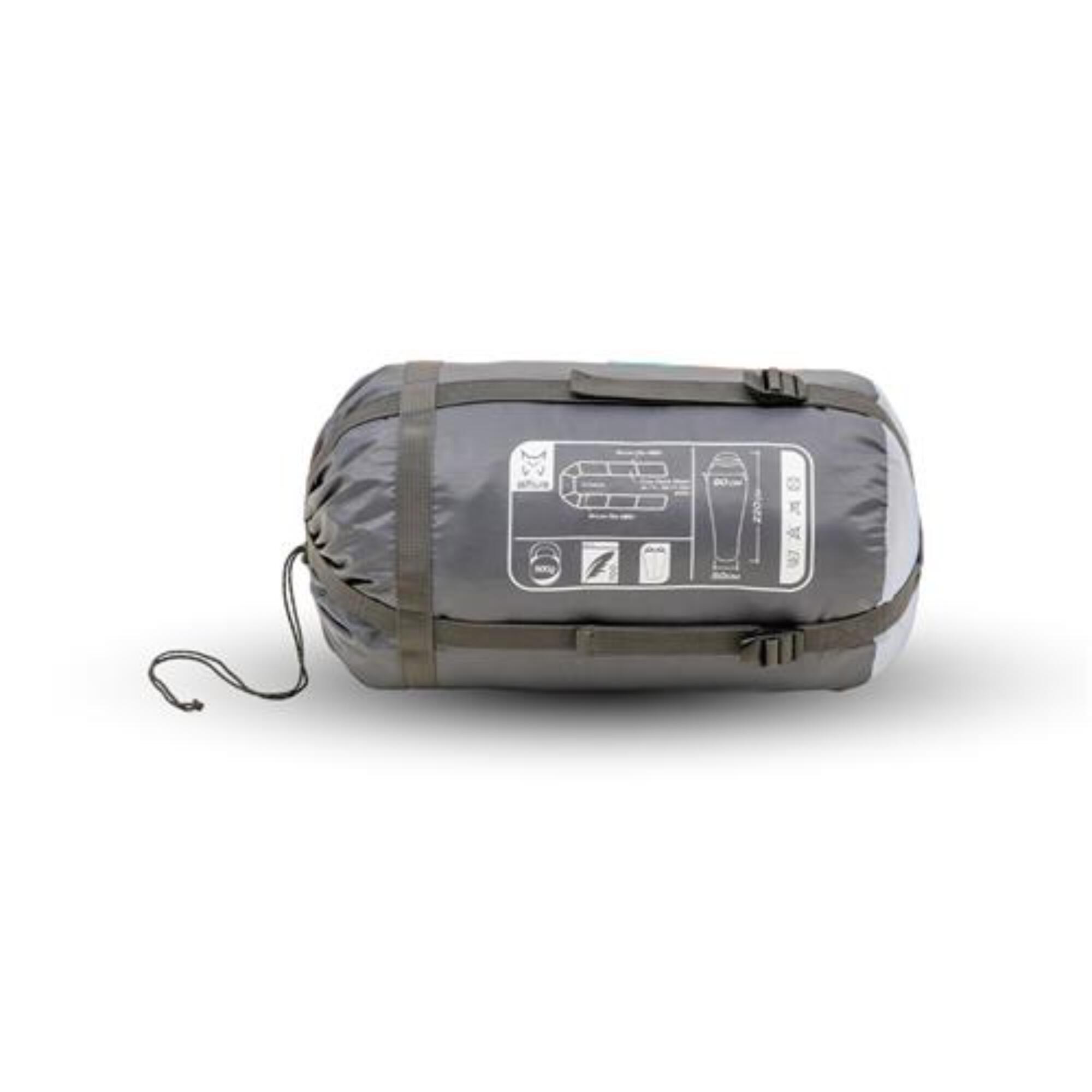 Saco de dormir gris ANDES 1500 K30 - CD 4/4