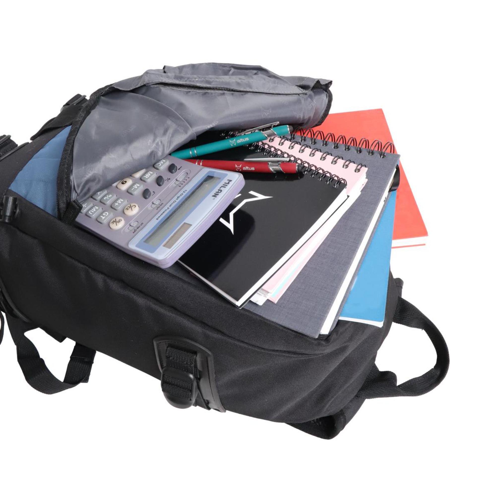 Mochila daypack 27L negro/azul grisaseo- CD 12/14