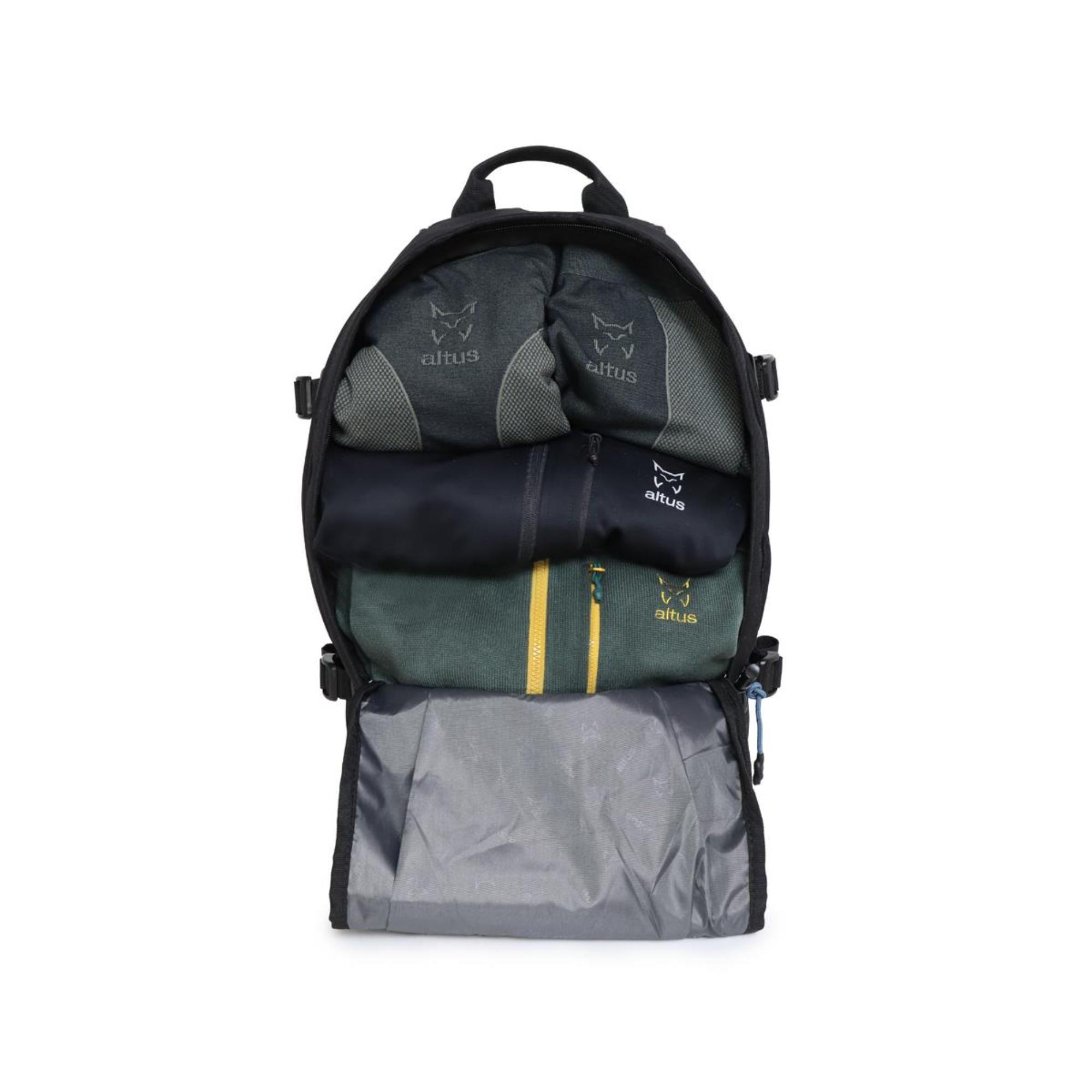 Mochila daypack 27L negro/azul grisaseo- CD 7/14