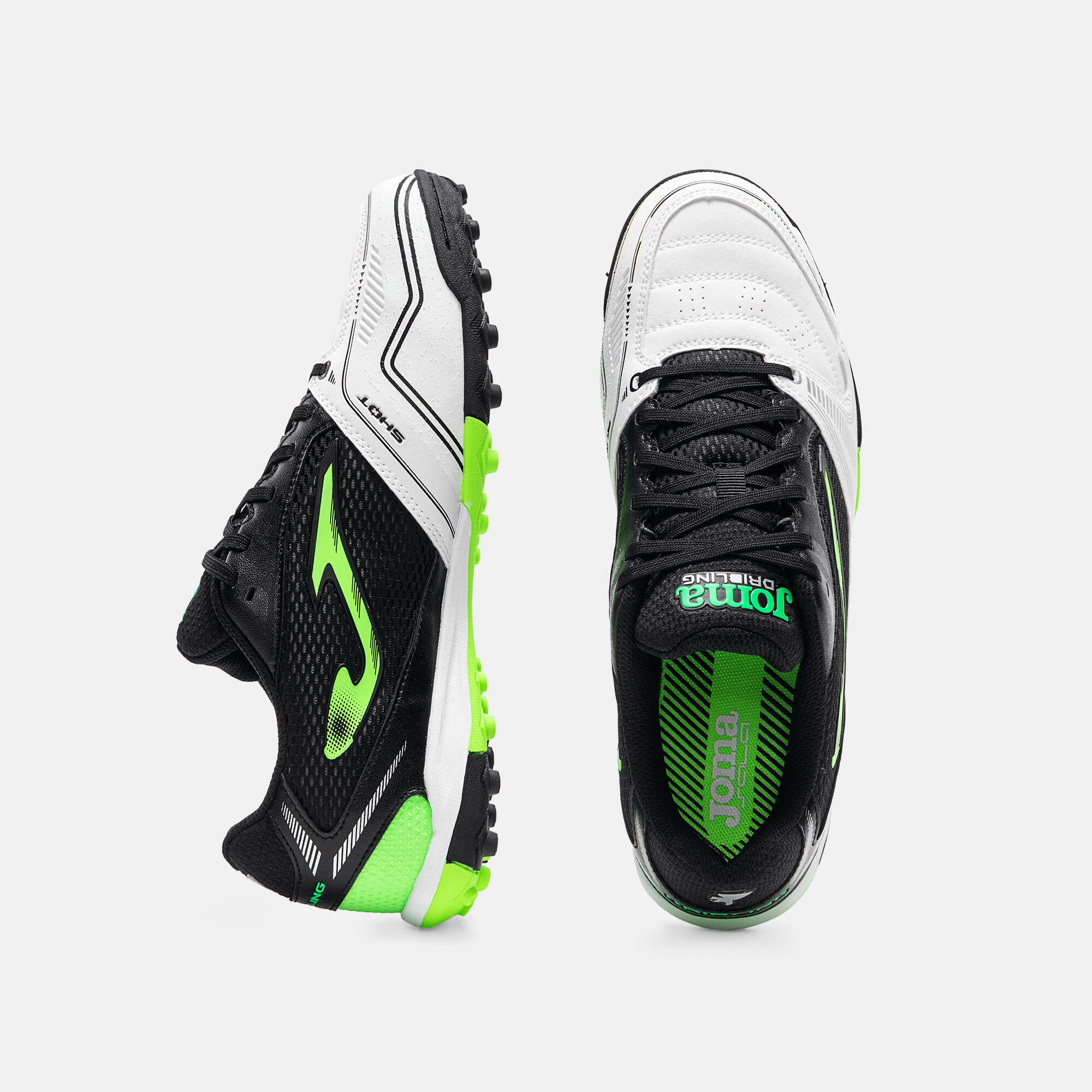 Scarpe calcetto adulto JOMA DRIBBLING nere bianche 5/5