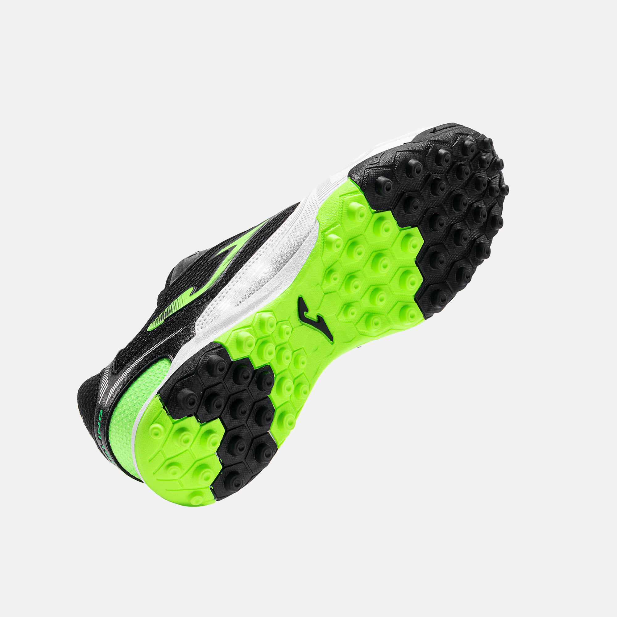 Scarpe calcetto adulto JOMA DRIBBLING nere bianche 3/5