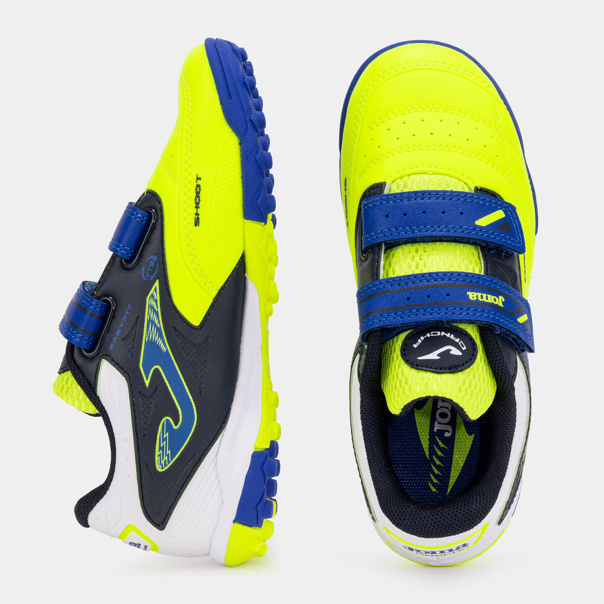 Scarpe calcetto bambino JOMA CANCHA nere gialle ss26 2/5