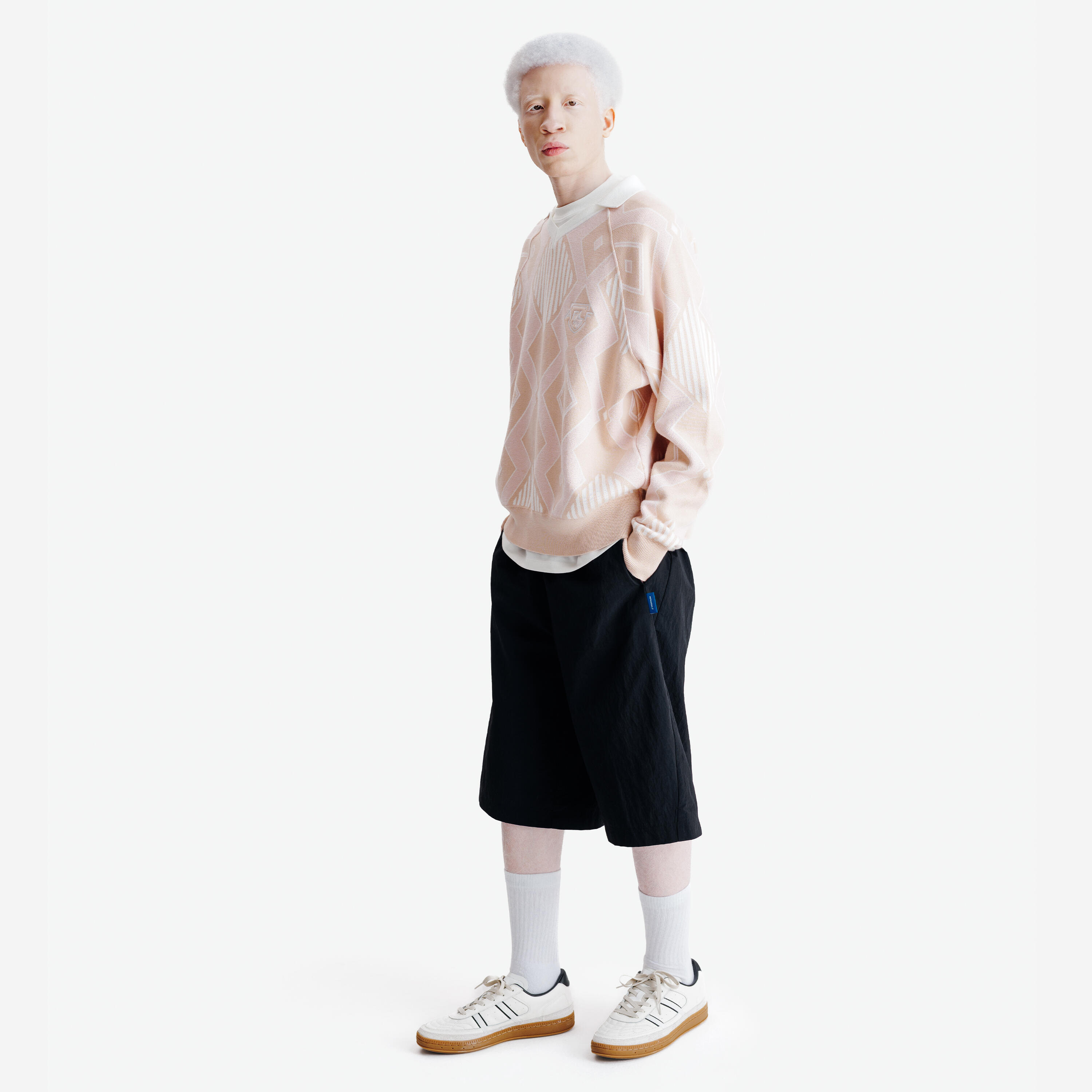 Bermuda homme, Heritage, noir 2/4