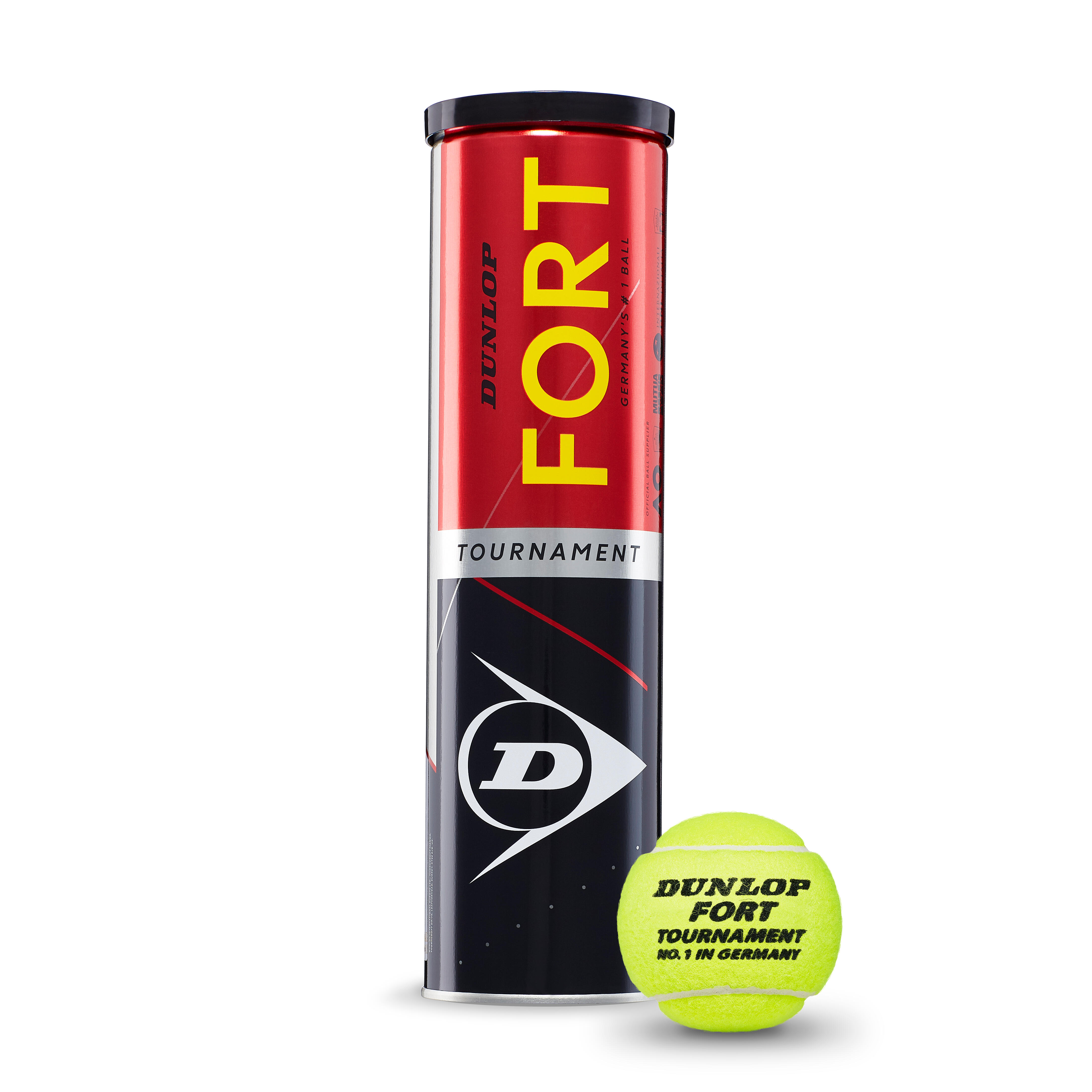 BTV 1.0 bei uns erhältlich* Marken-Tennisbälle Dunlop Pro Tour 4er Dose 