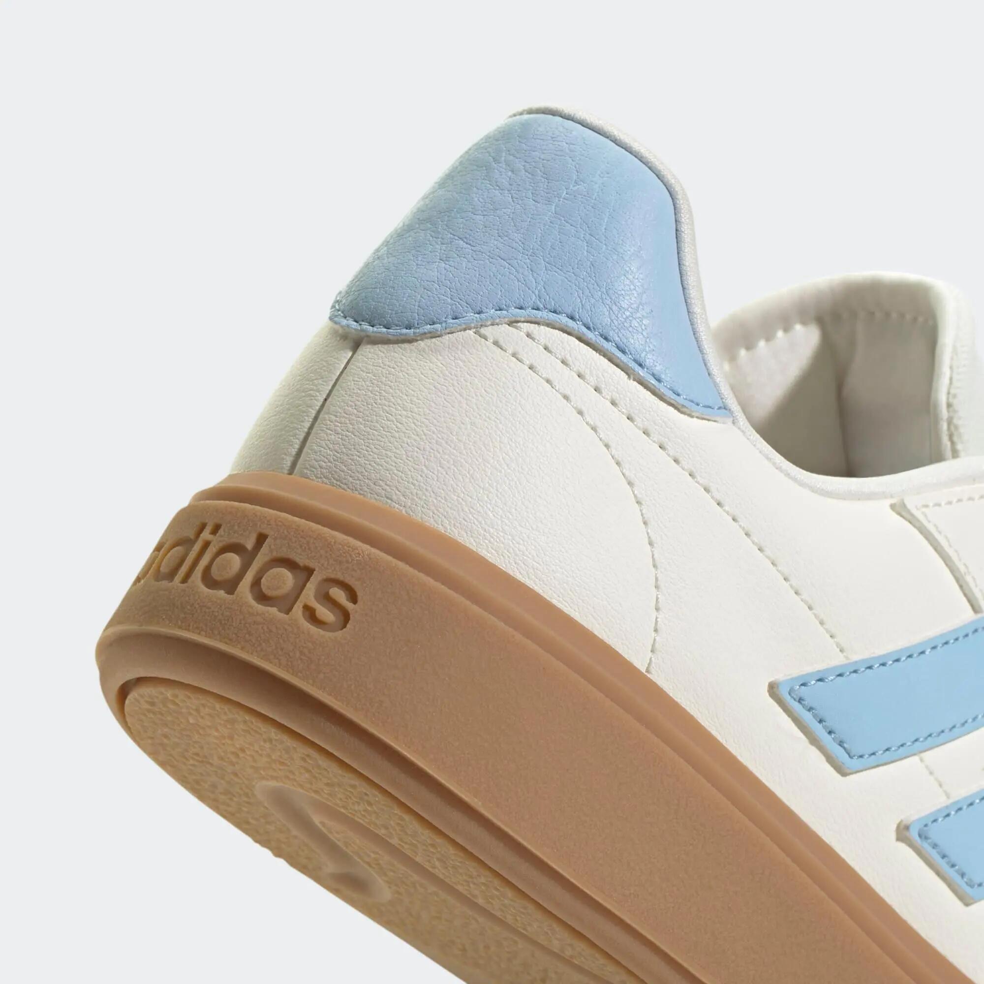 Tenis casuales sportswear para Mujer Adidas Courtblock - Blanco/Azul 8/9