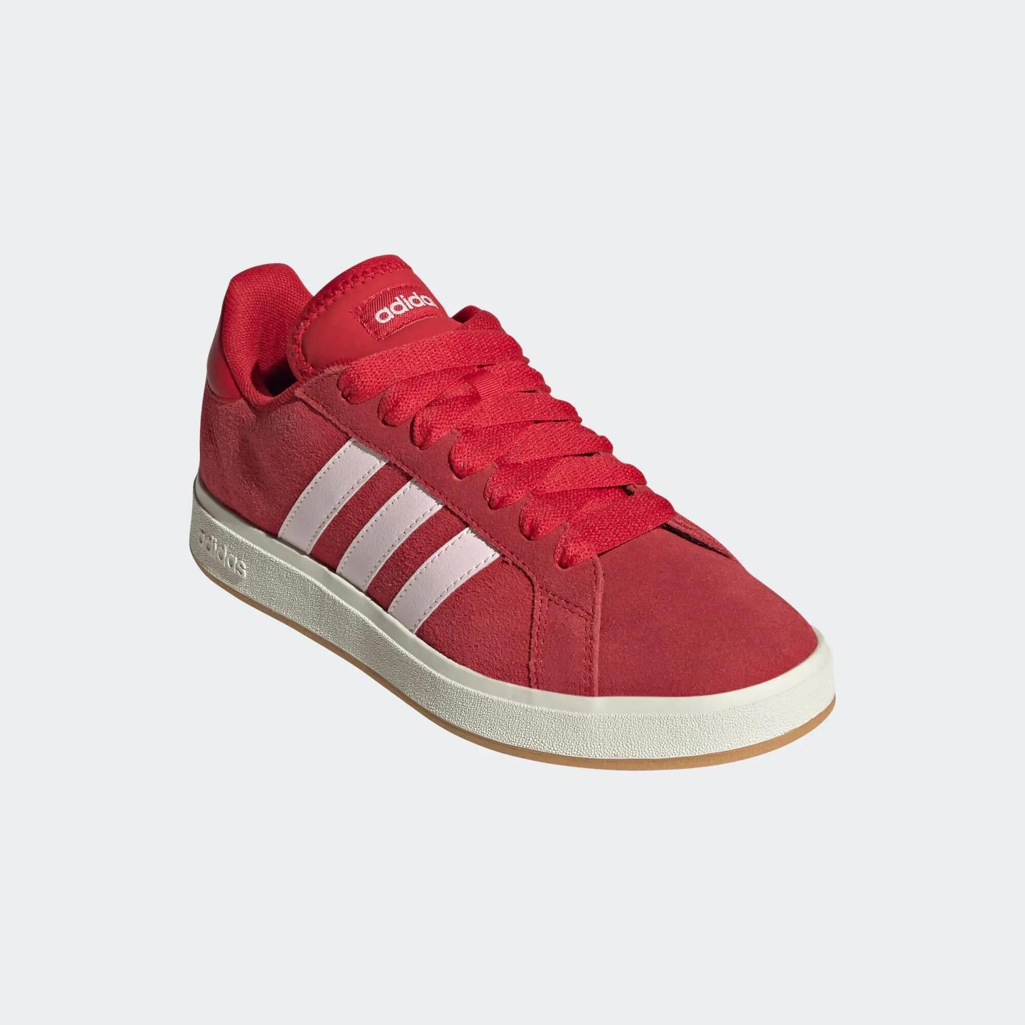 Tenis casuales sportswear para Mujer Adidas Grand Court Base 00s - Rojo 6/9