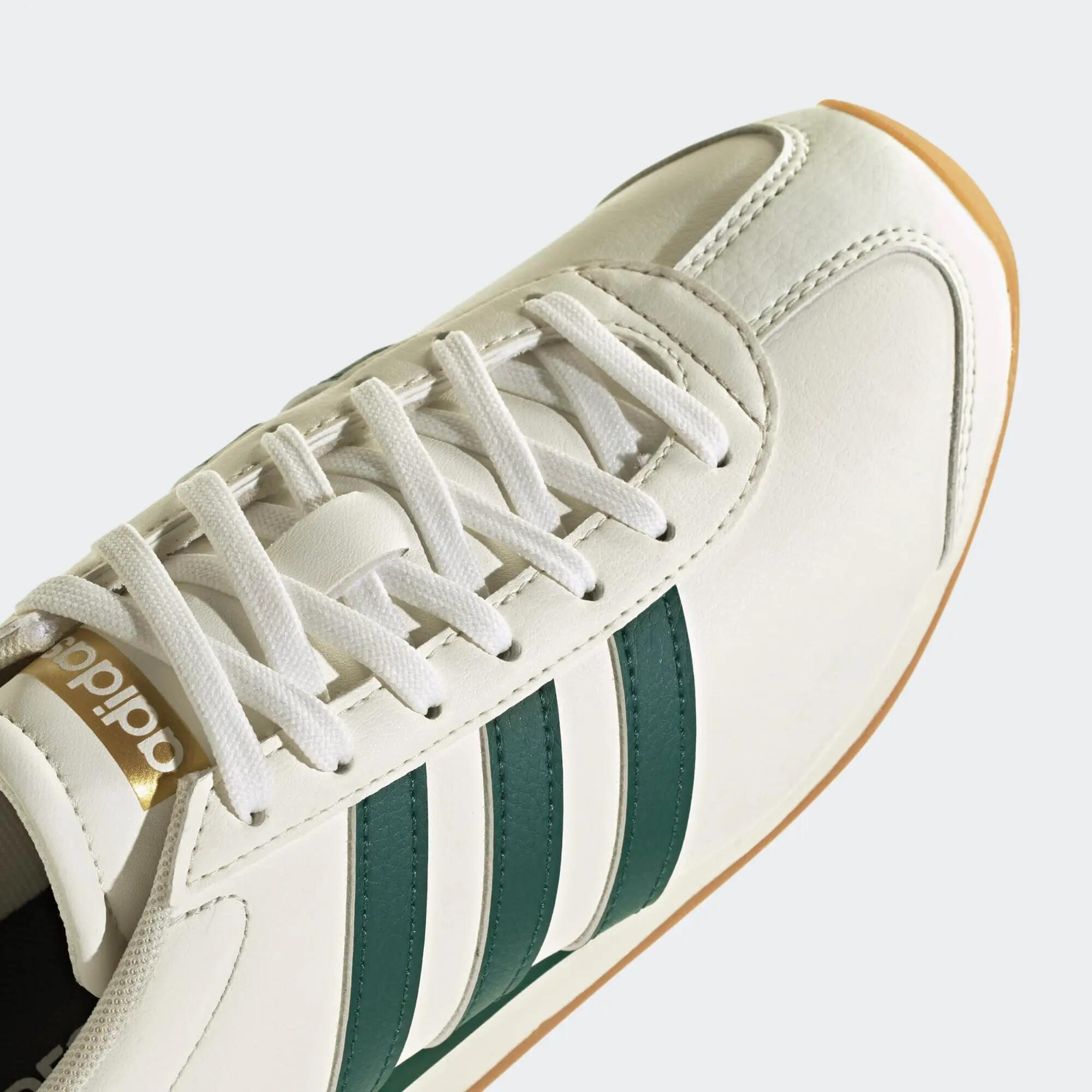 Tenis casuales sportswear para Mujer Adidas Runvista - Beige/Verde 7/8