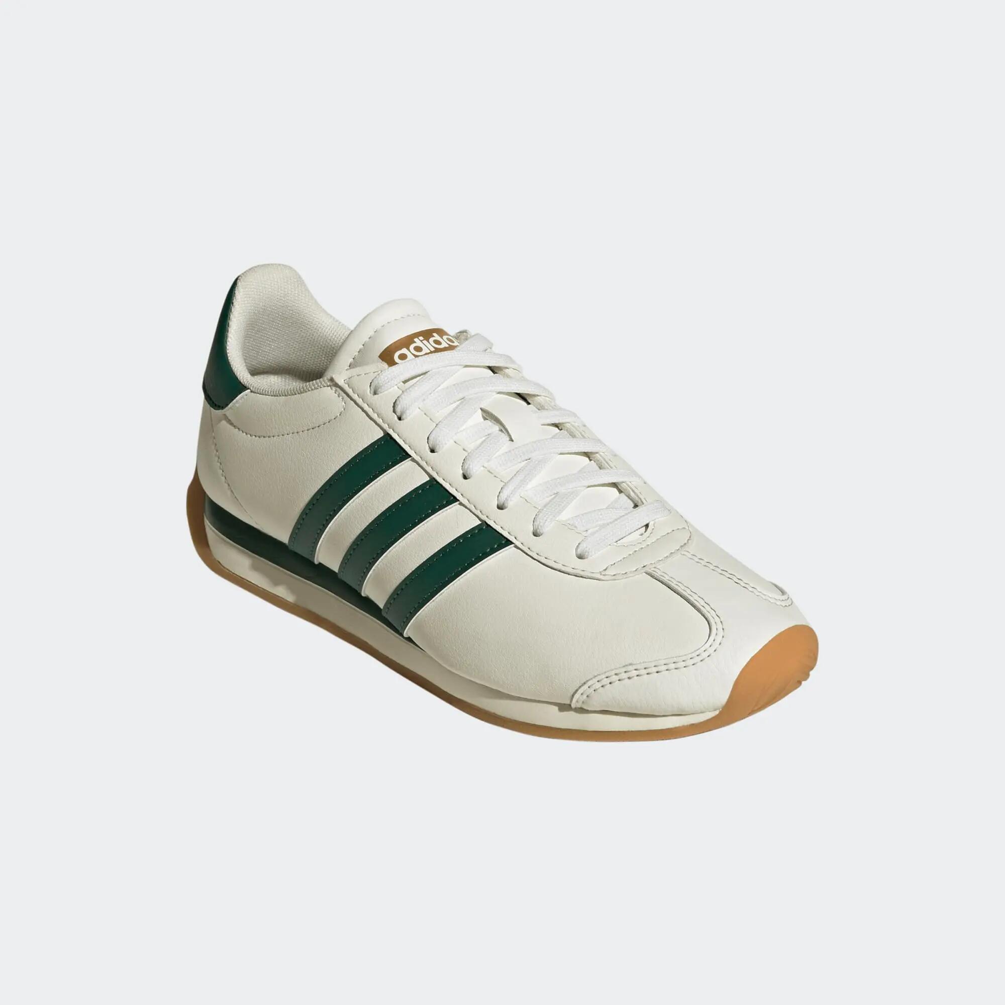 Tenis casuales sportswear para Mujer Adidas Runvista - Beige/Verde 6/8