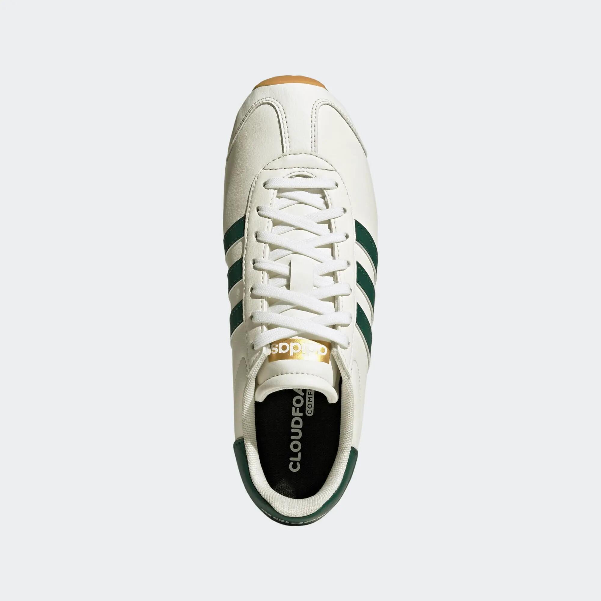 Tenis casuales sportswear para Mujer Adidas Runvista - Beige/Verde 3/8