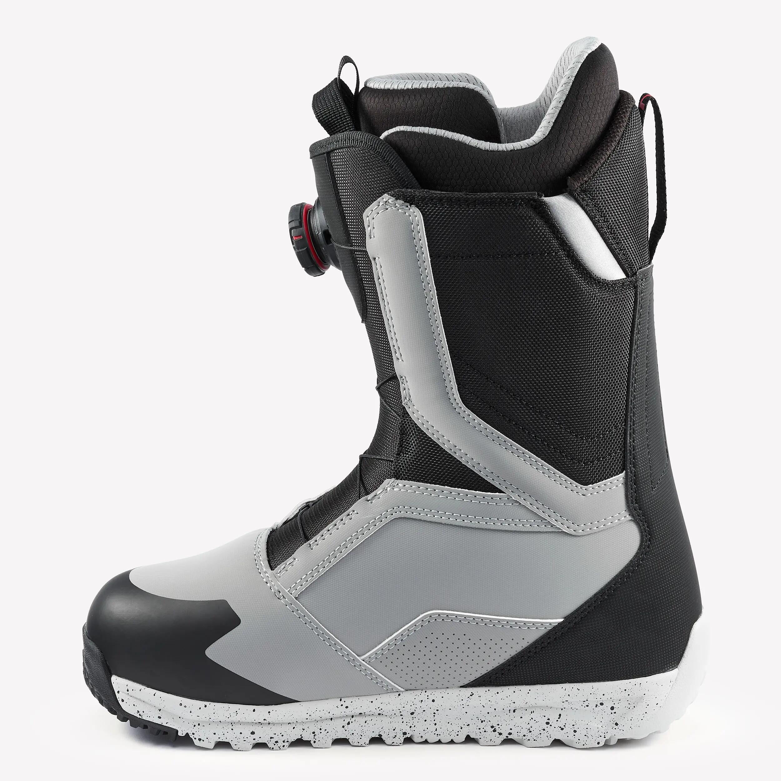 Boots de snowboard all mountain simple BOA Homme, Nidecker Cascade noir/blanc 2/9