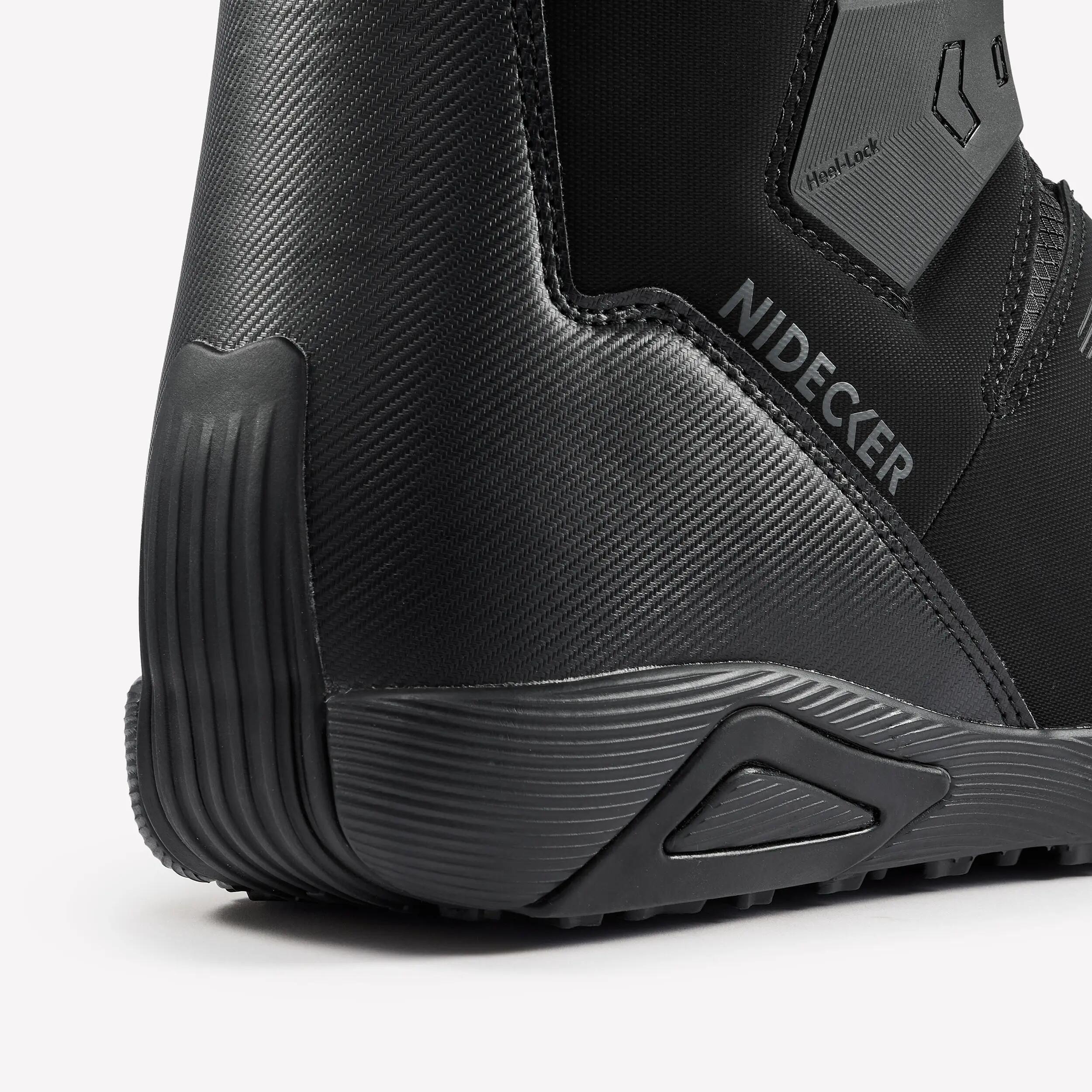 Boots de snowboard all mountain double BOA Homme, Nidecker Altai noir 6/9
