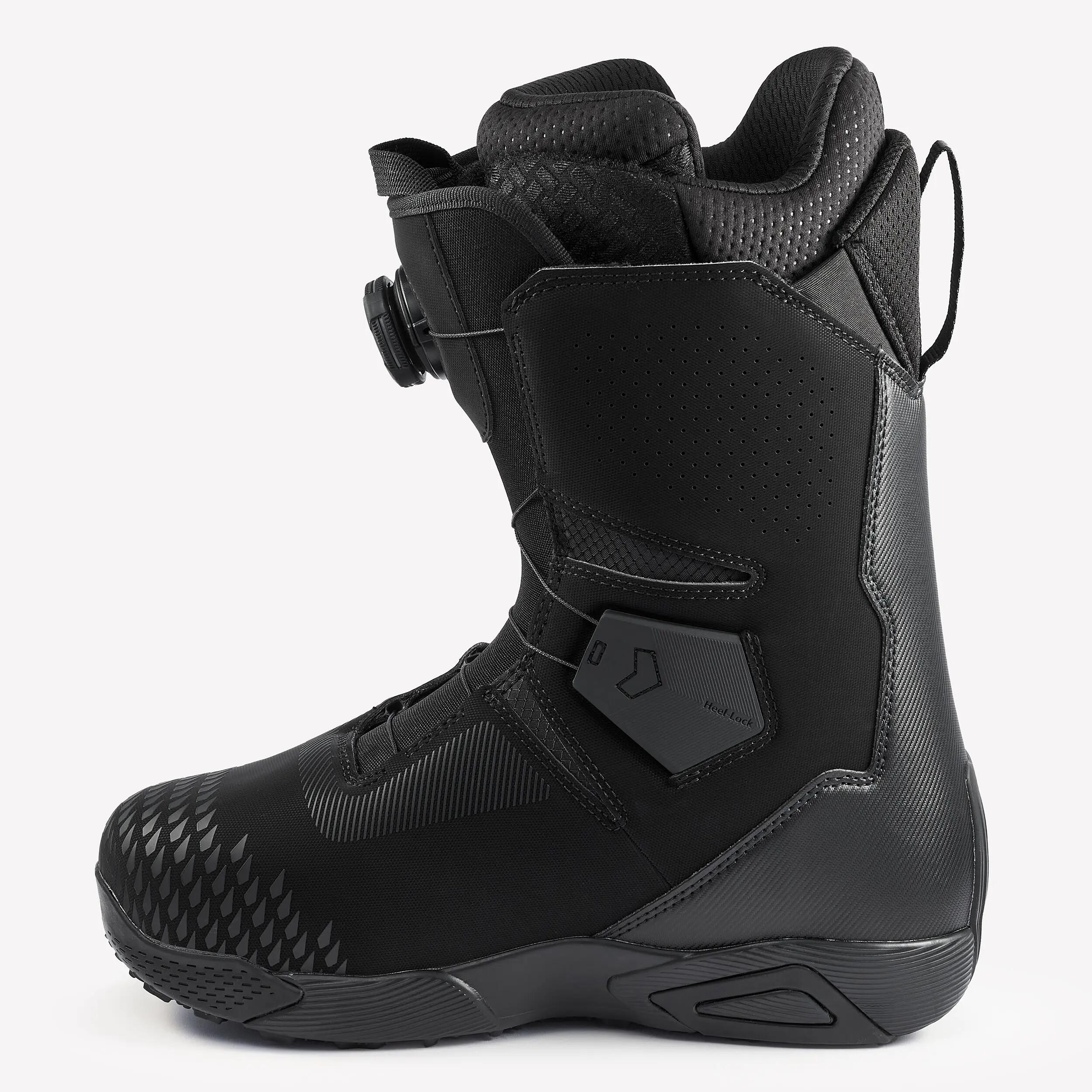 Boots de snowboard all mountain double BOA Homme, Nidecker Altai noir 2/9