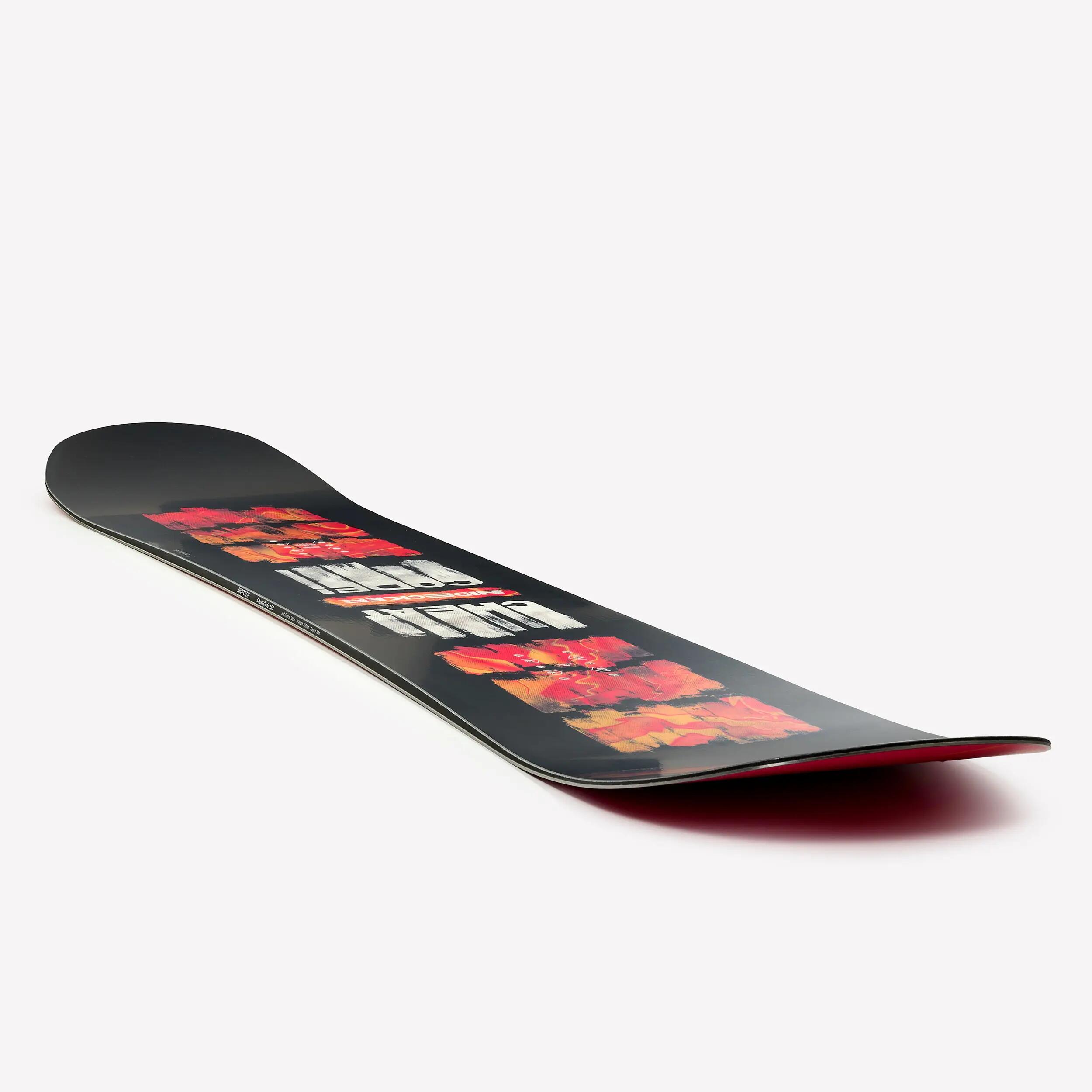 Placă de snowboard All Mountain, NIDECKER Cheat Code Negru/Roșu Bărbați 4/4
