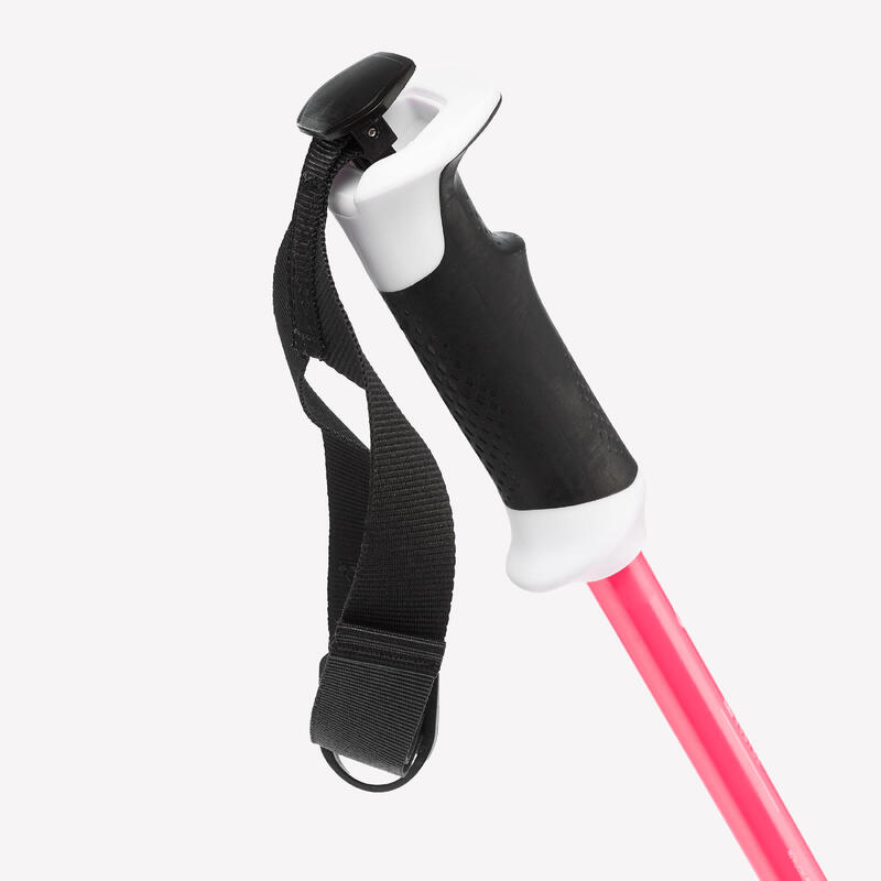 Bețe schi BOOST 500 SAFETY Fluo Roz 