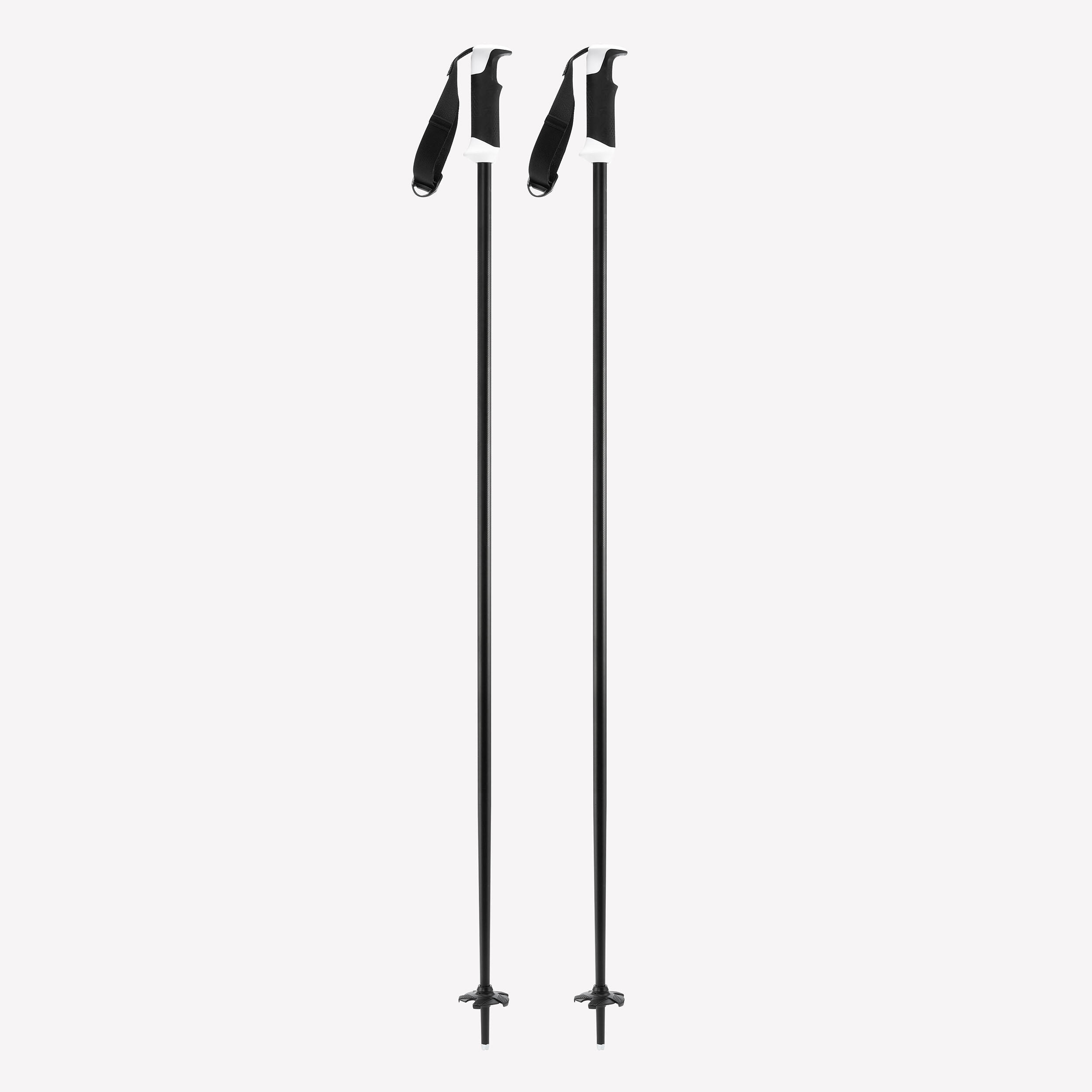 DOWNHILL SKI POLES - BOOST 500 SAFETY - BLACK
