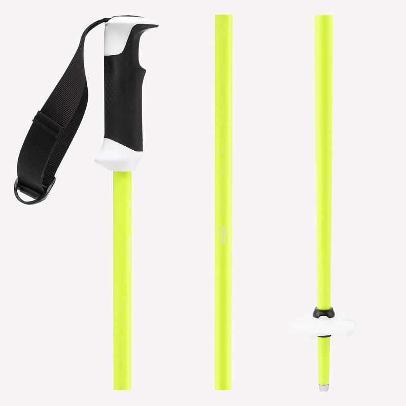 Bețe schi BOOST 500 SAFETY Galben Fluo 