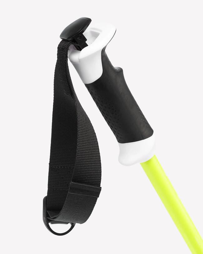 BEȚE DE SCHIURI ALPINE  - BOOST 500 SIGURANȚĂ - GALBEN NEON
