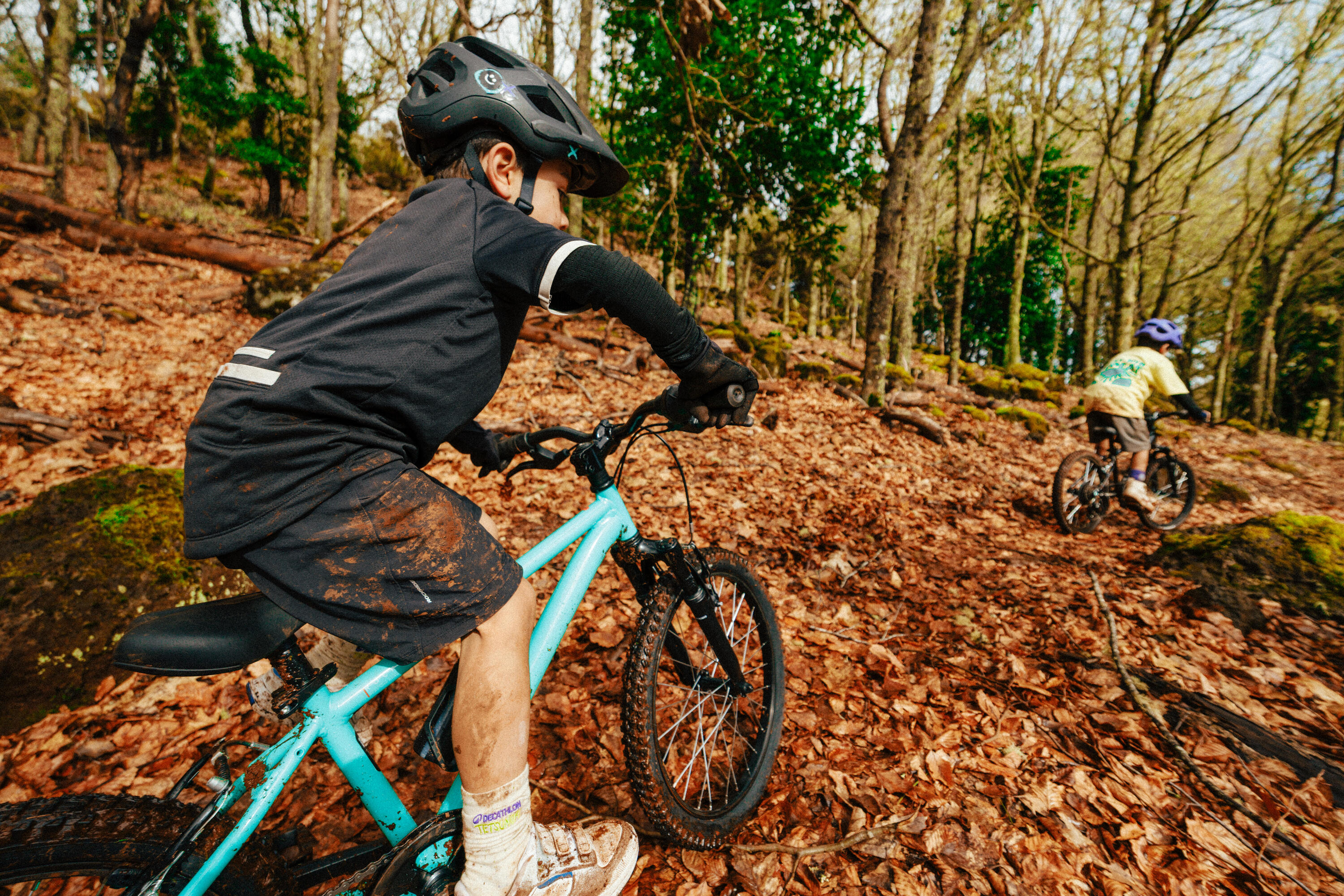 Mountainbike Kinder 20" Expl 500 grün 6-9 Jahre 3/16