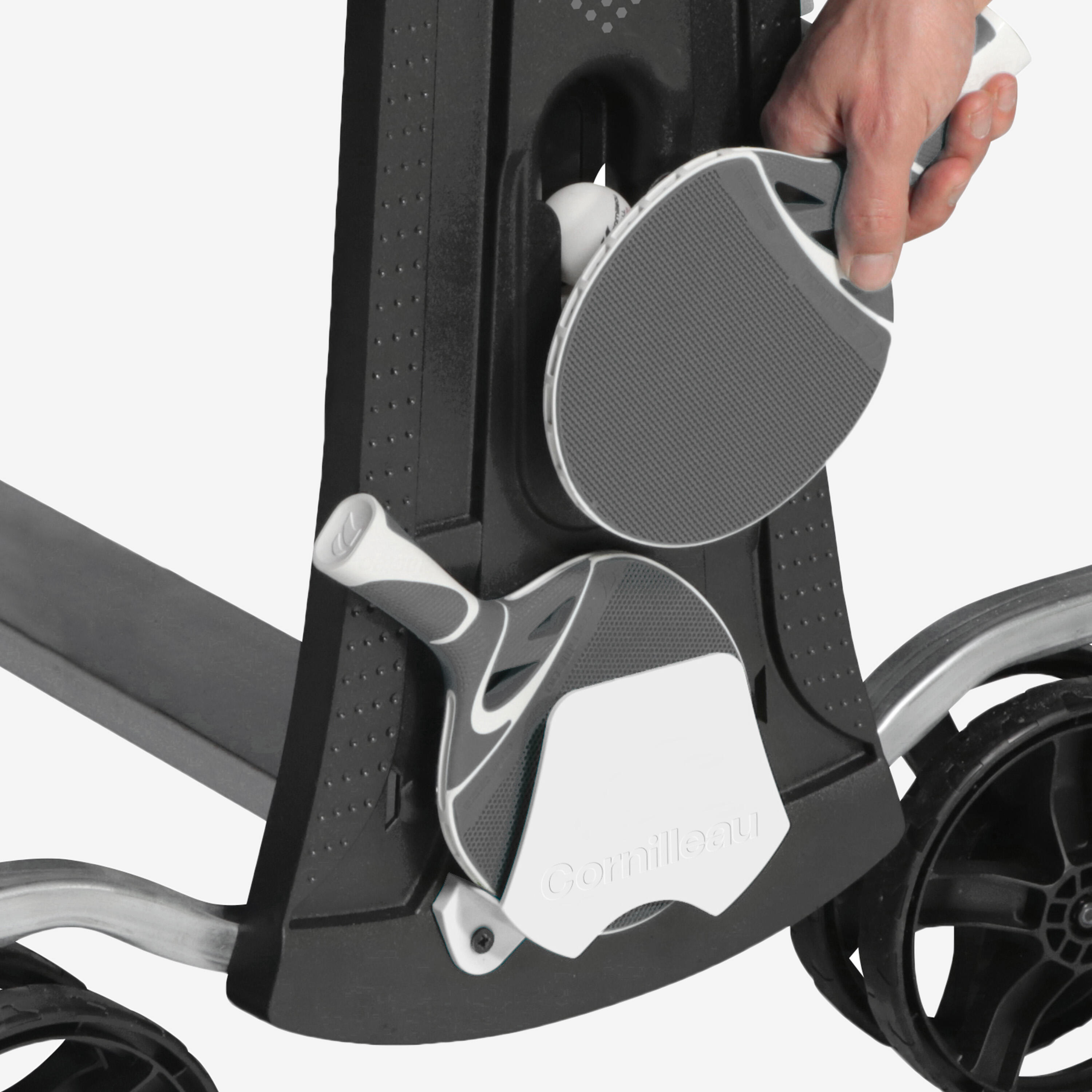 MESA DE PING-PONG EXTERIOR ELITE NEGRO 4/12