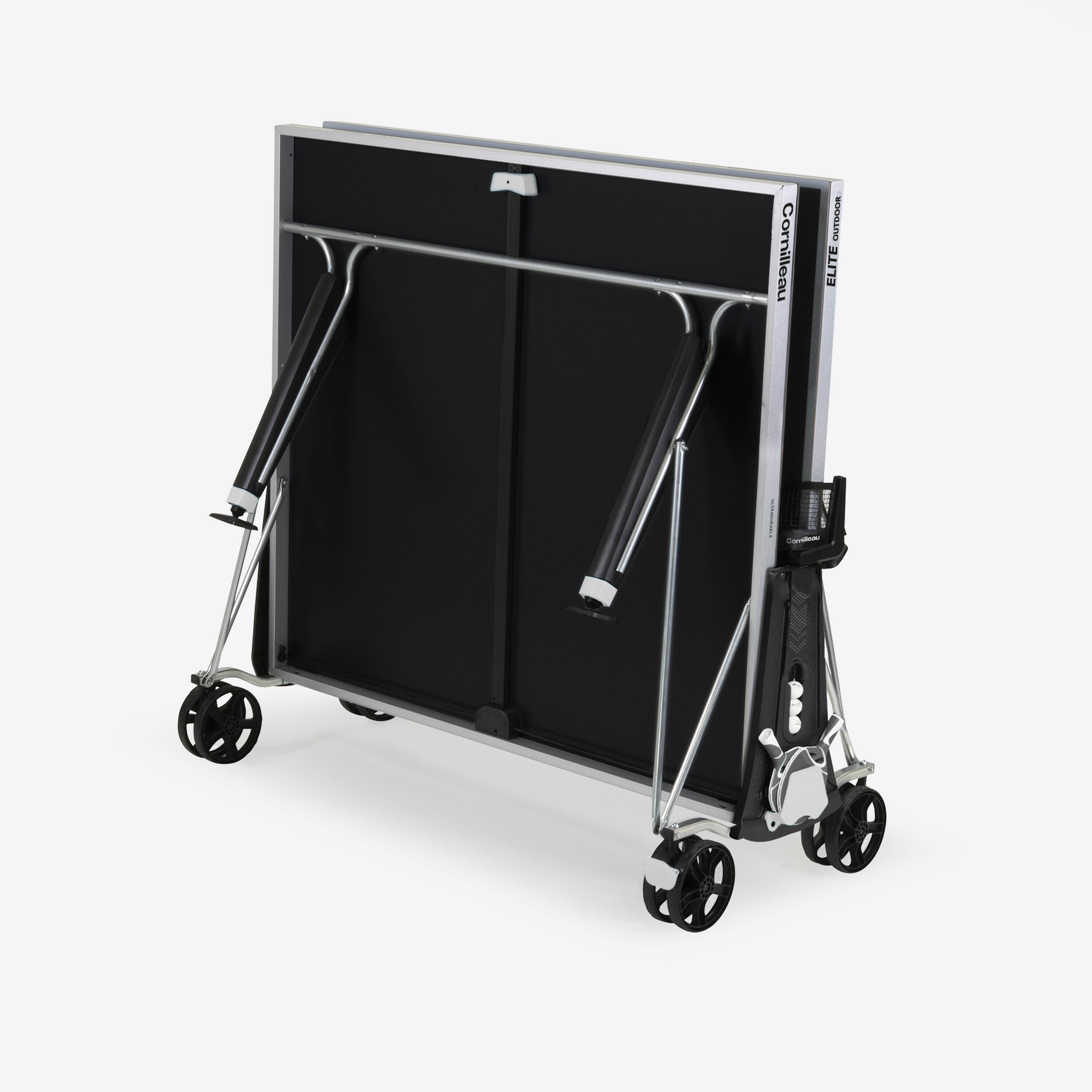 MESA DE PING-PONG EXTERIOR ELITE NEGRO 10/12