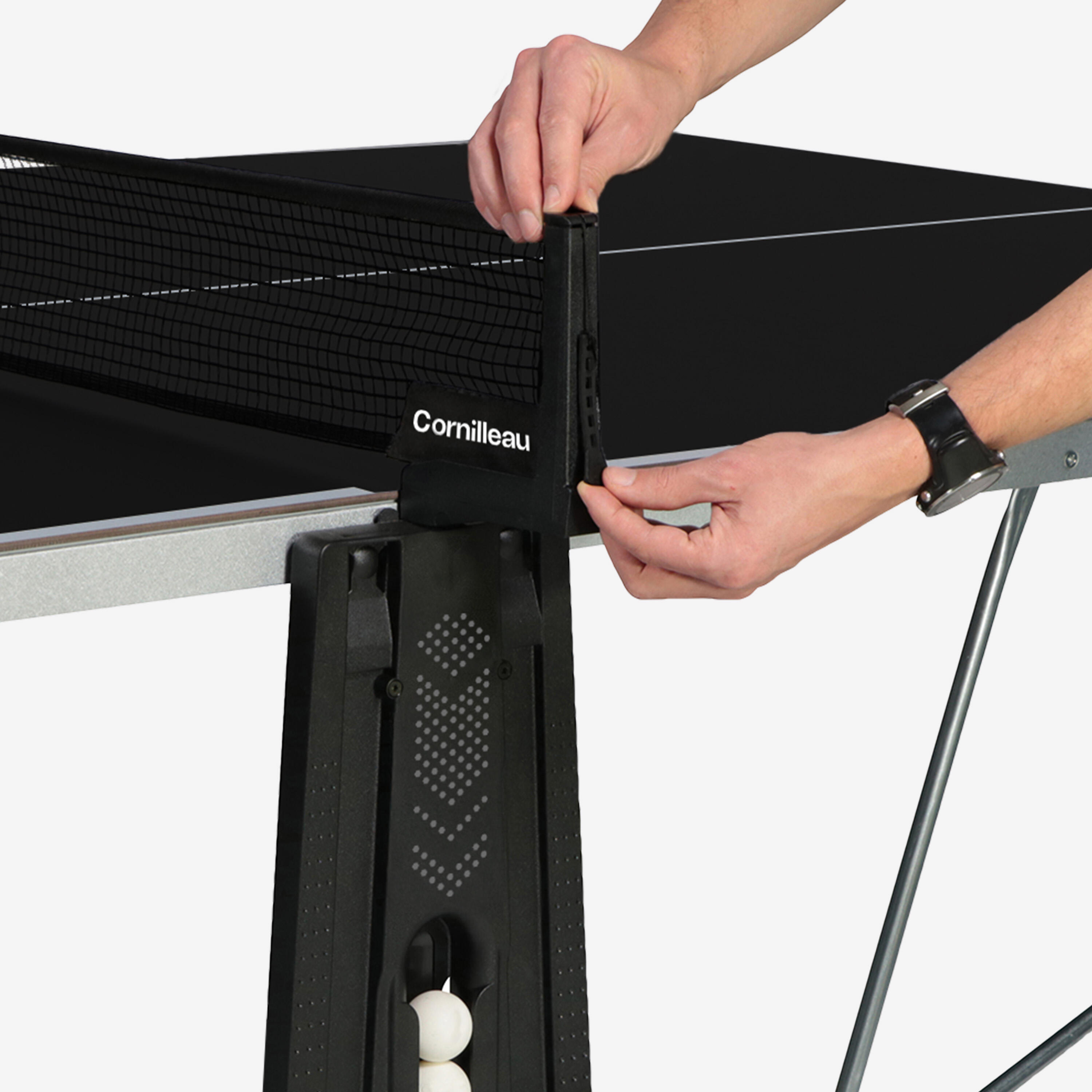 MESA DE PING-PONG EXTERIOR ELITE NEGRO 11/12