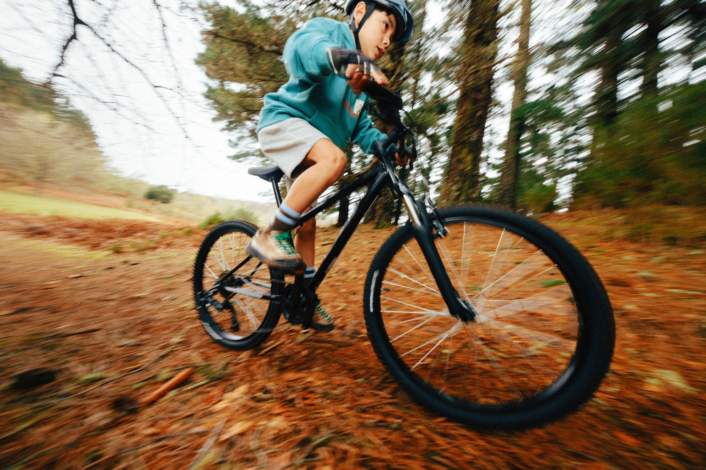 VTT ENFANT 24" EXPL 500 NOIR 9-12 ANS 13/18