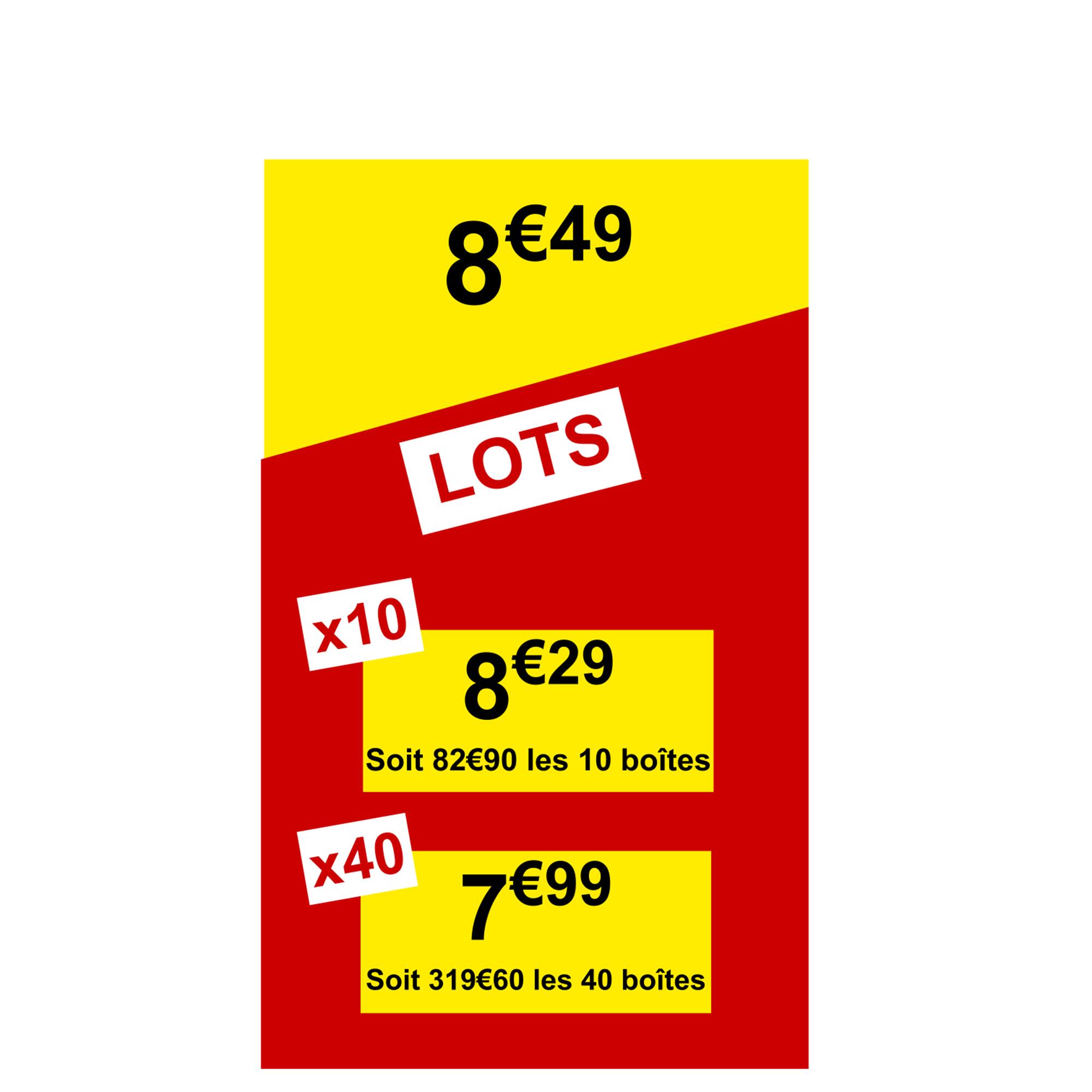 Cartouche ball trap t100 24g calibre 12/70 plomb n°7,5 x25 2/6