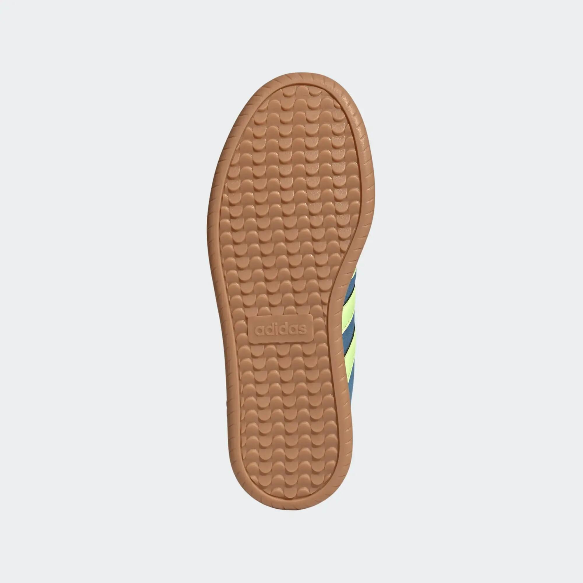 Tenis casuales sportswear para Mujer Adidas Barreda - Azul/Verde limón 4/8