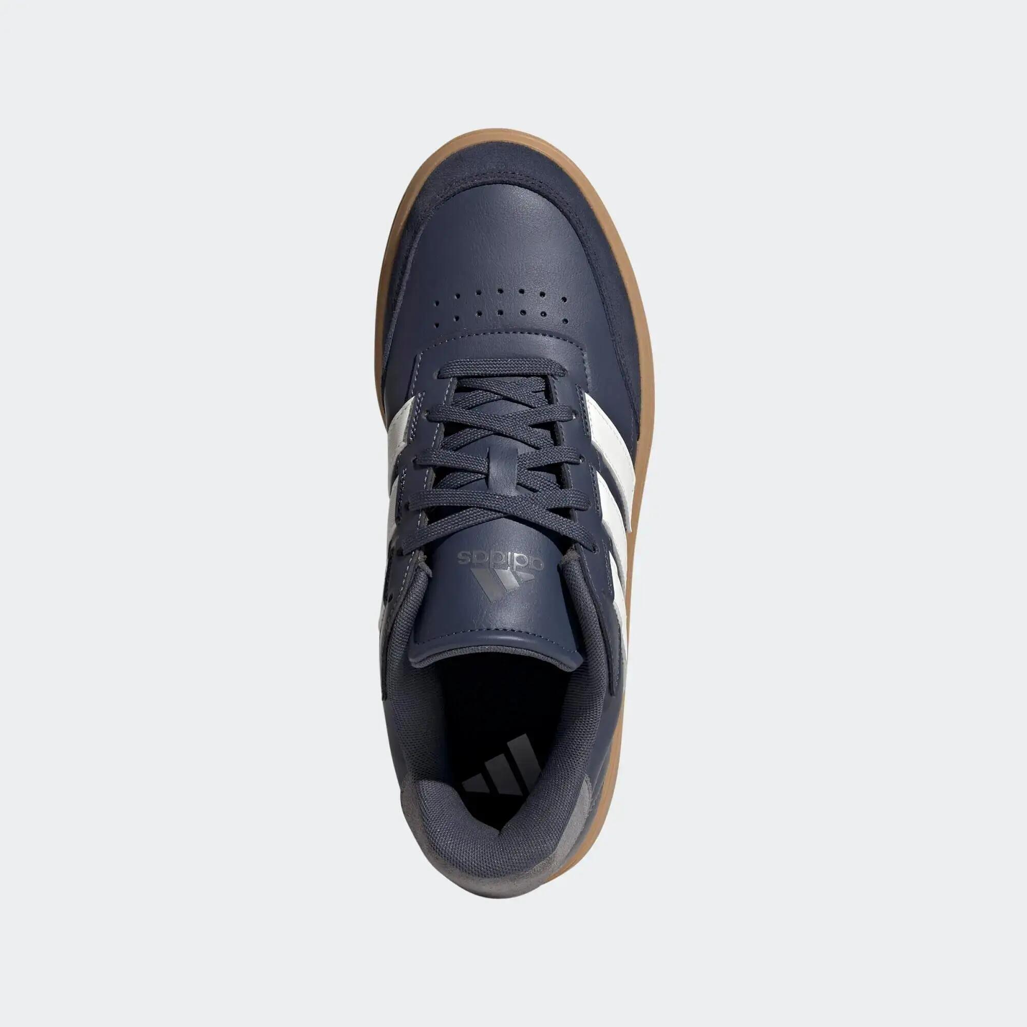 Tenis casuales sportswear para Hombre Adidas Courtblock - Azul oscuro 3/9