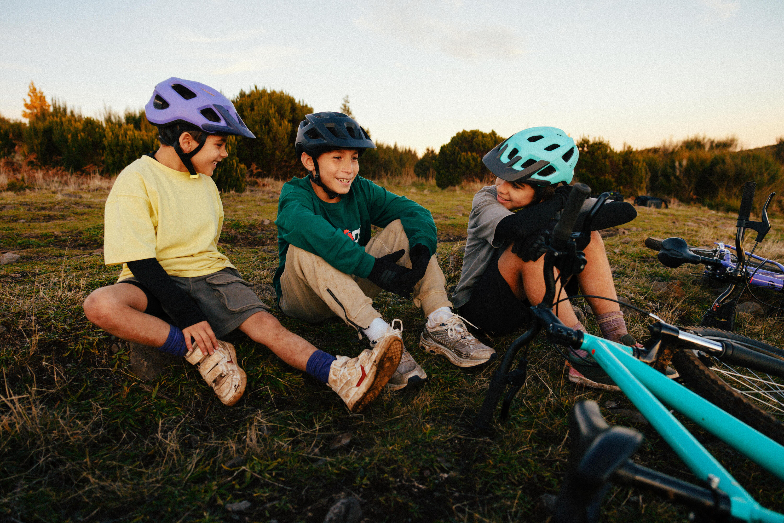 Casque de vélo de montagne enfant, Expl 500 52-59 cm 17/21
