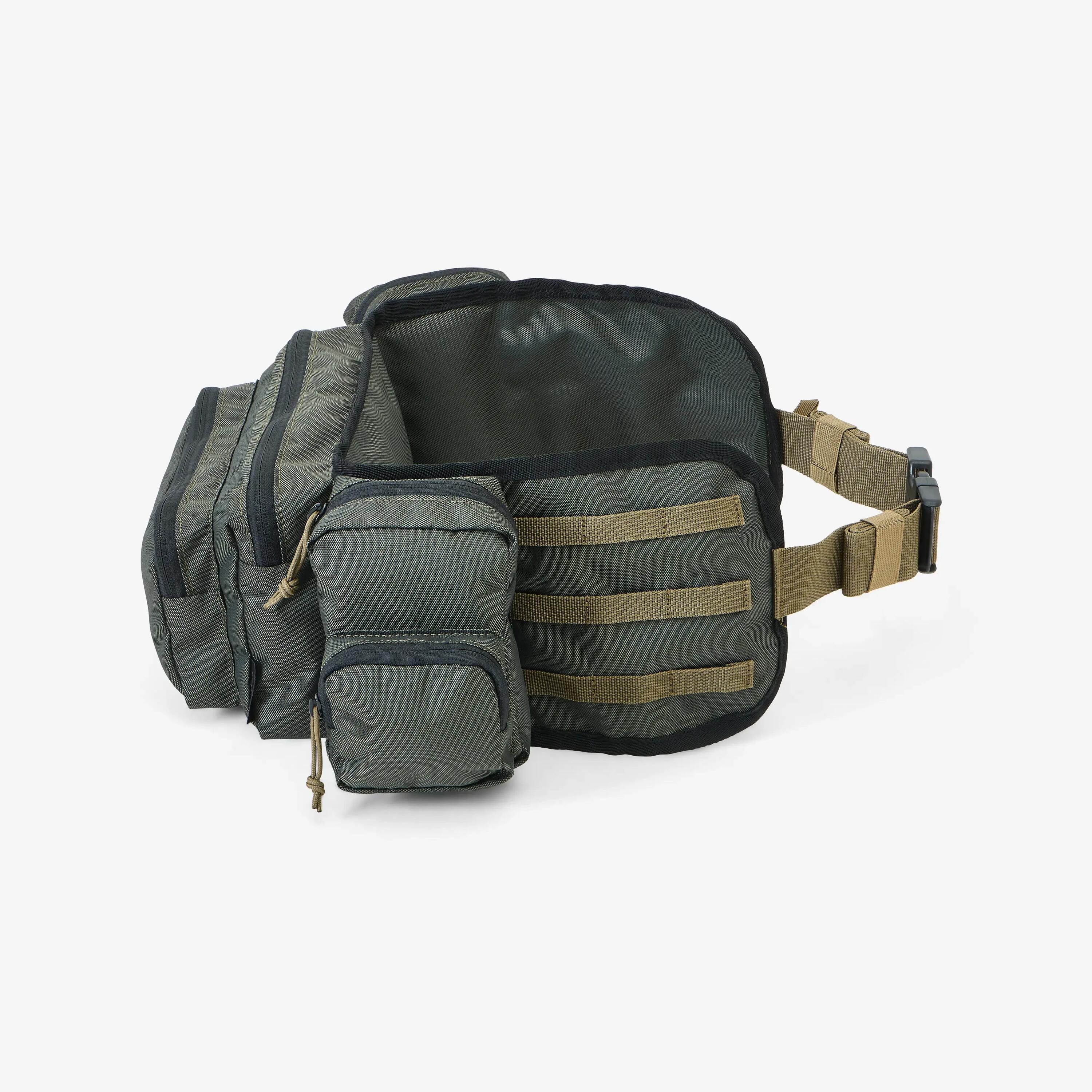 Hunting waist bag 7 litres x-access dark green -  5