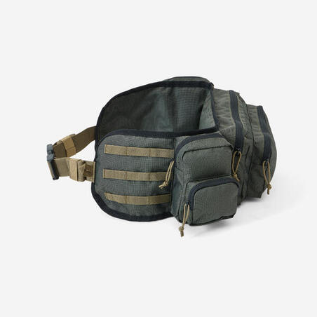 Мисливська поясна сумка X-Access 7 л темно-зелена