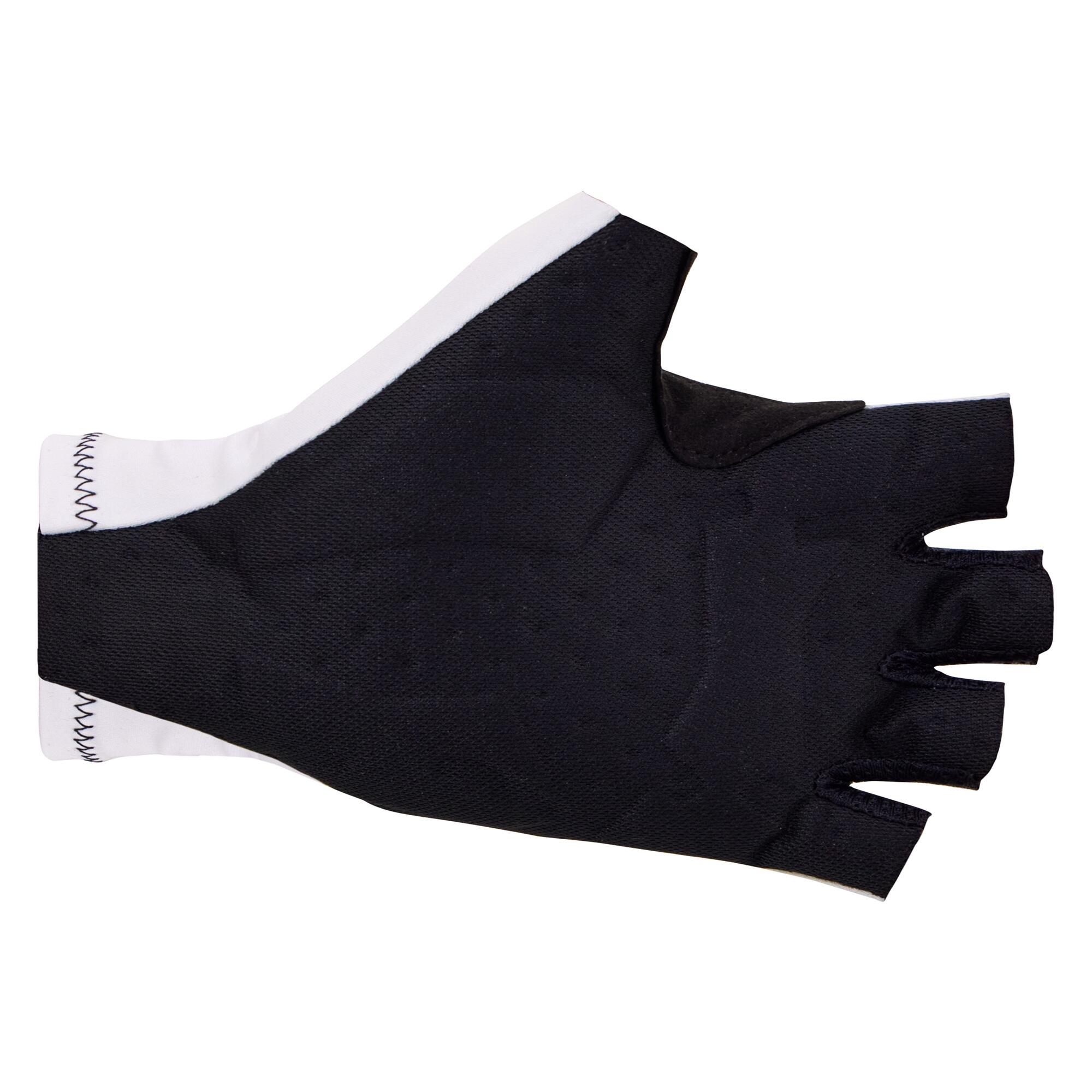 Guanti ciclismo Premium Santini bianchi 2/2