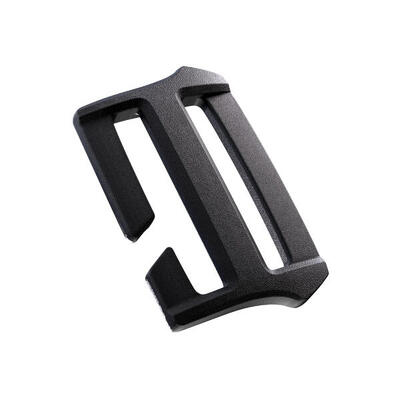 Lotto 2 fibbie 25mm per fascetta della lampada frontale e cinghia zaino