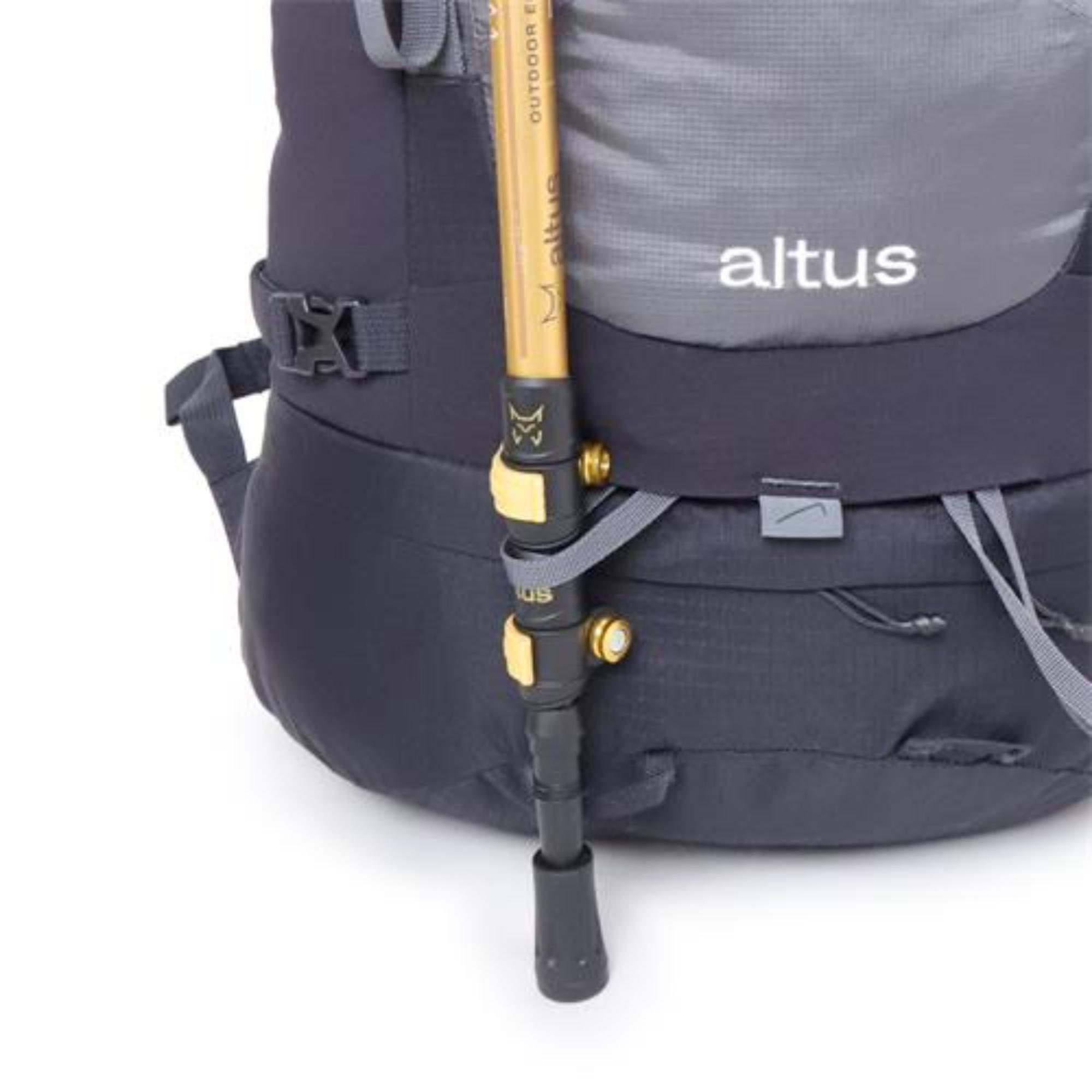 Mochila de montaña y trekking 30L Altus Pirineos 30 J30 gris - CD 5/10