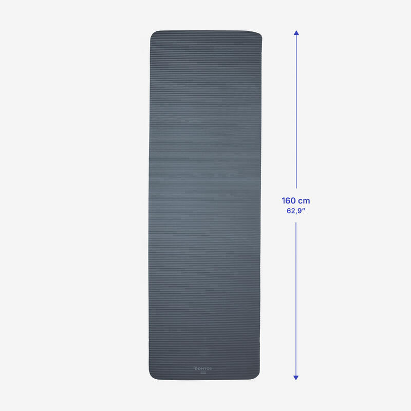 Saltea Pilates confort grosime 10 mm, albastru și maro