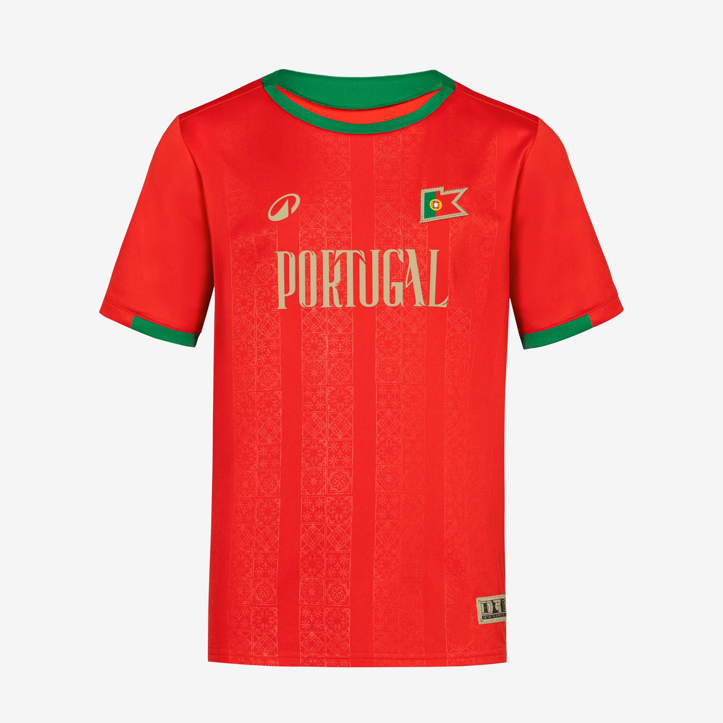 Kids’ Football Supporter Jersey, Portugal - KIPSTA