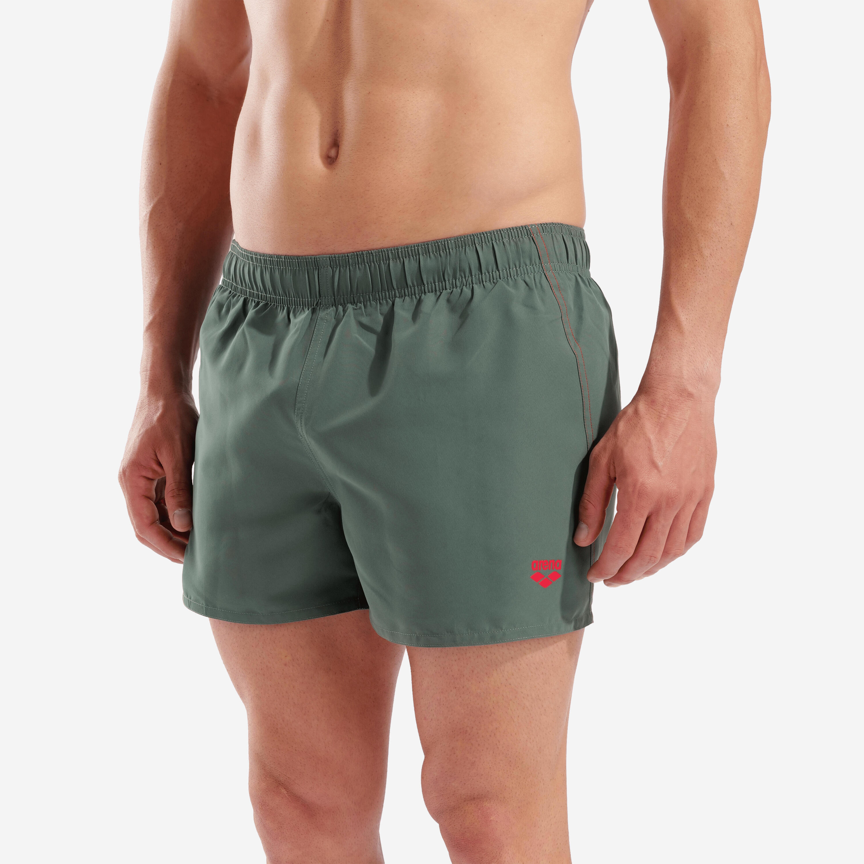 Short de bain court Homme Fundamentals Kaki 4/5