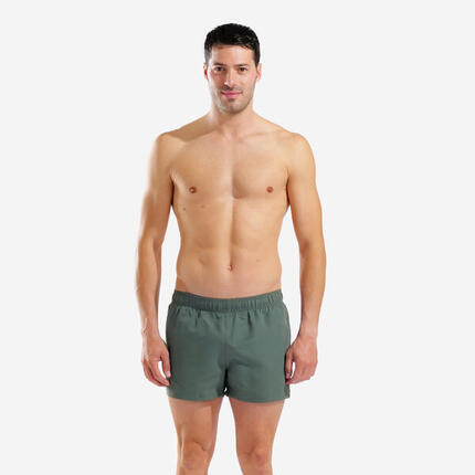 Short de bain court Homme Fundamentals Kaki