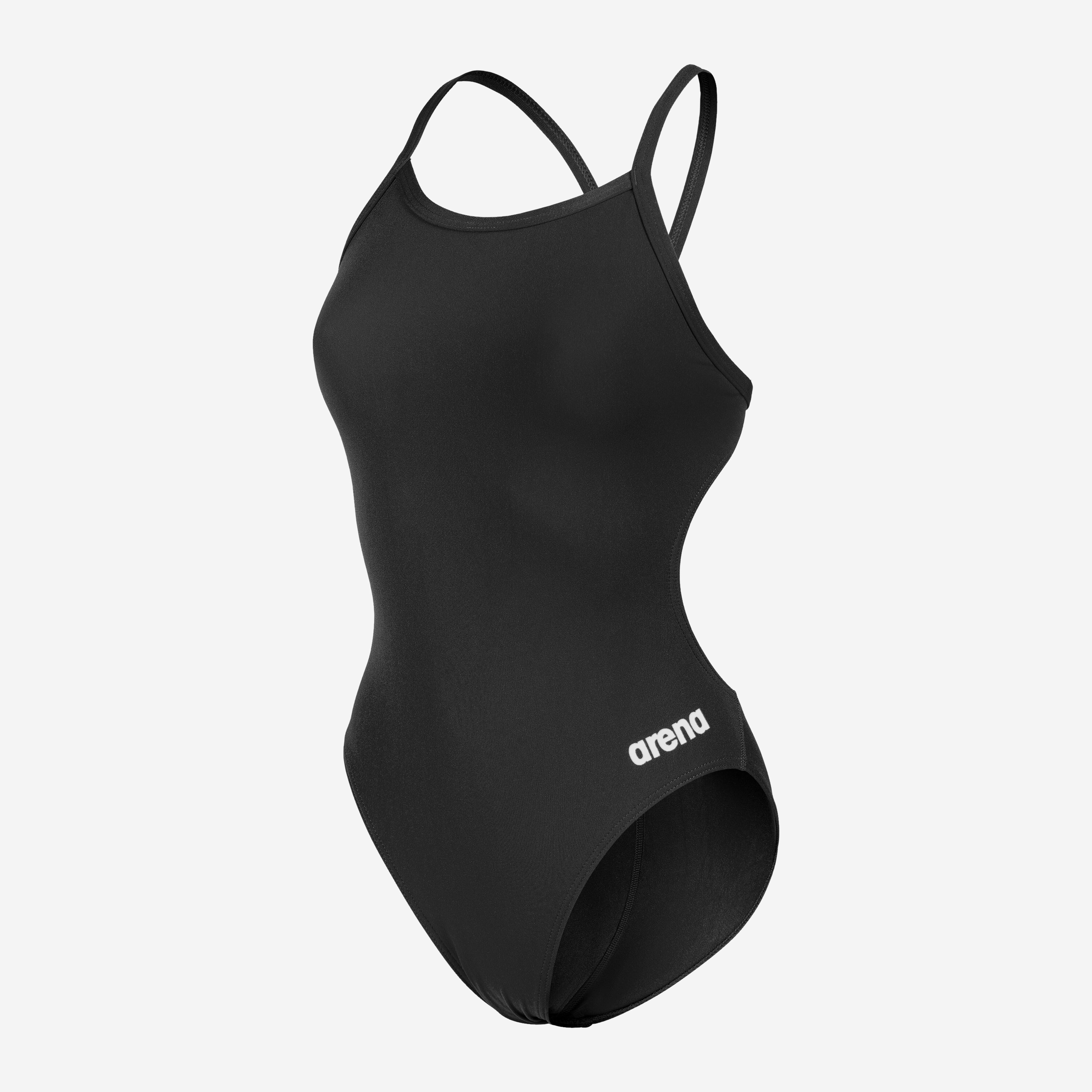 Maillot de Bain 1 Pièce Natation Femme ARENA NEW SOLID Bleu