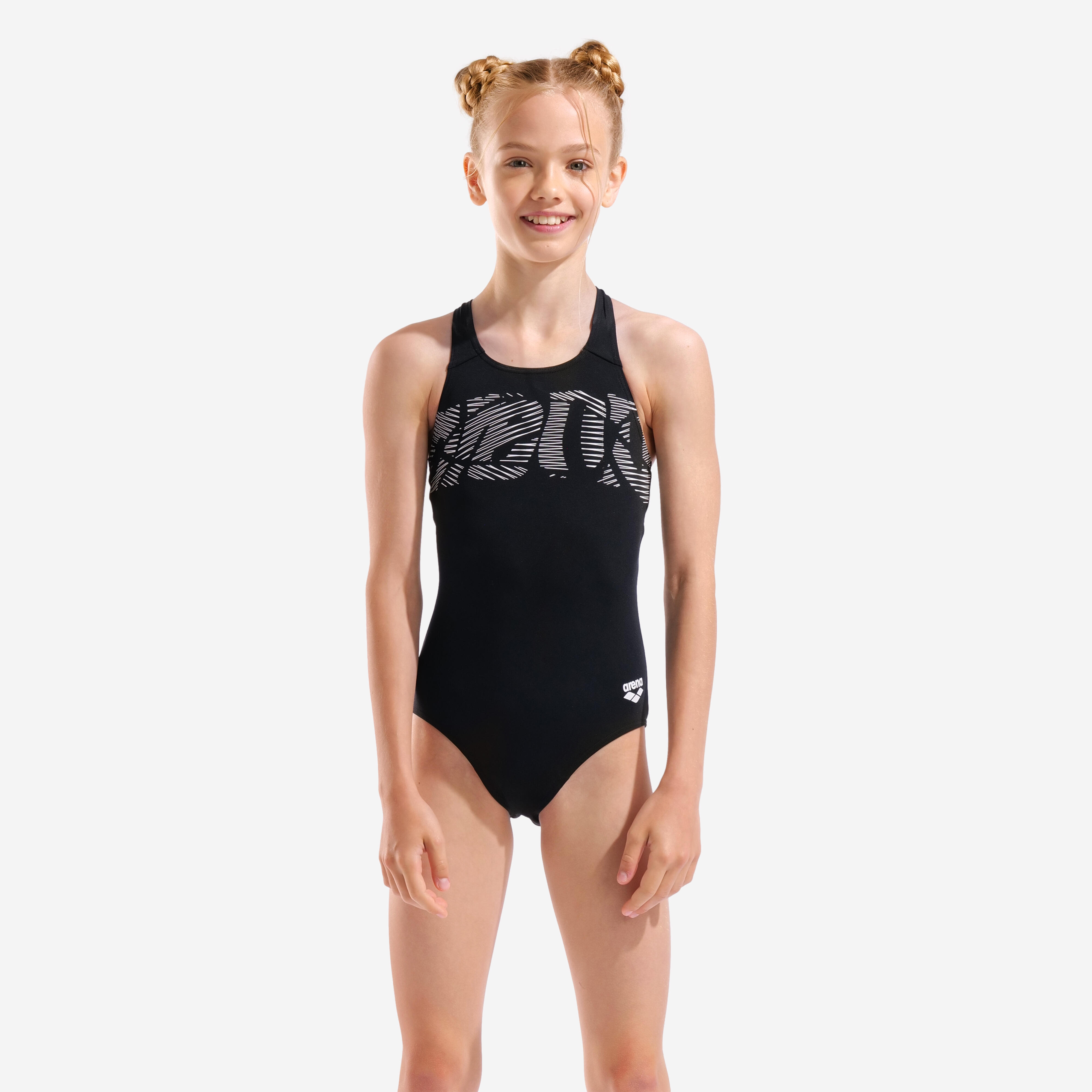 Maillot de bain Fille arena Geometric - vue 2