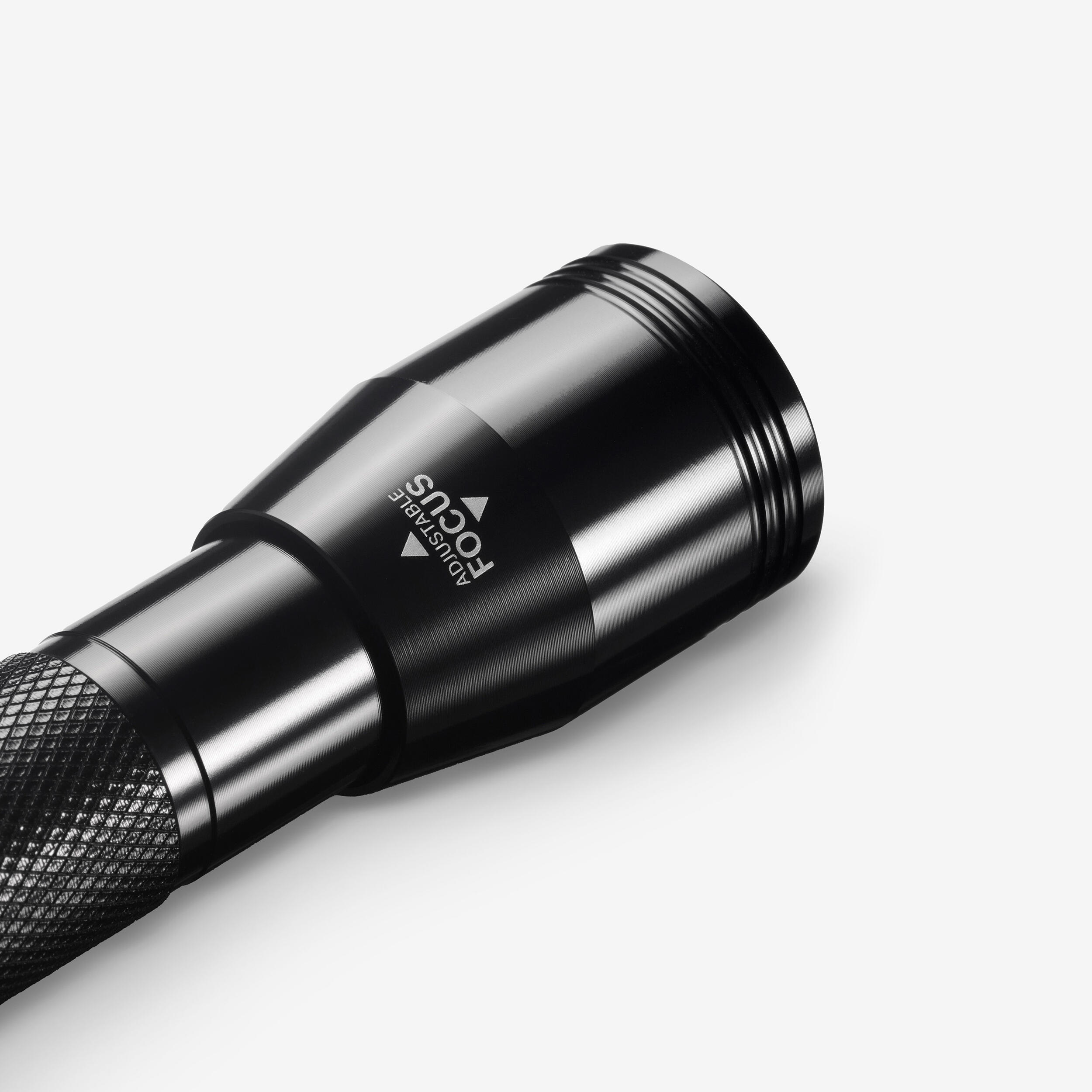 Lampe Torche Chasse 100 Lumens Zoom Noir - SOLOGNAC