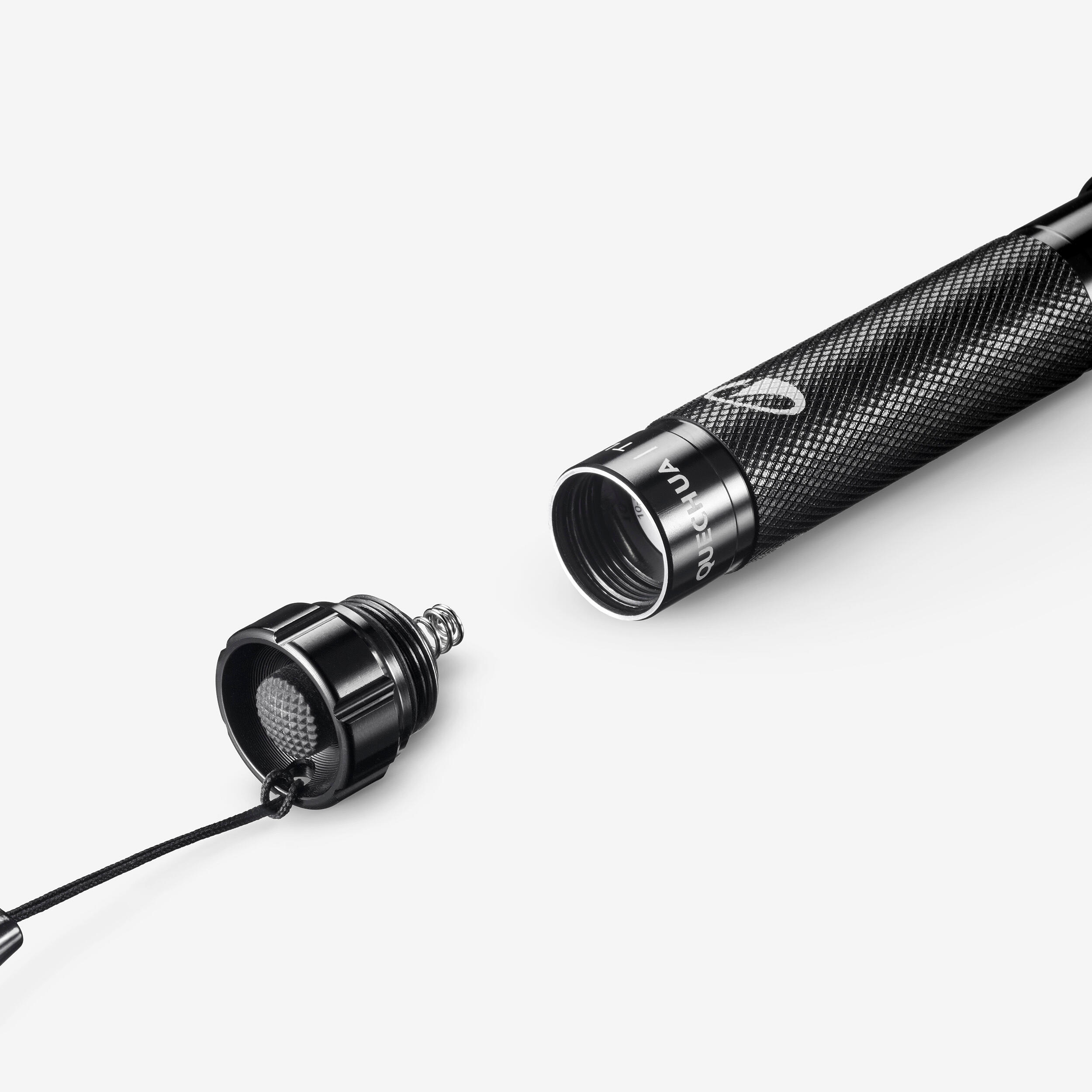 Lampe Torche Chasse 100 Lumens Zoom Noir - SOLOGNAC