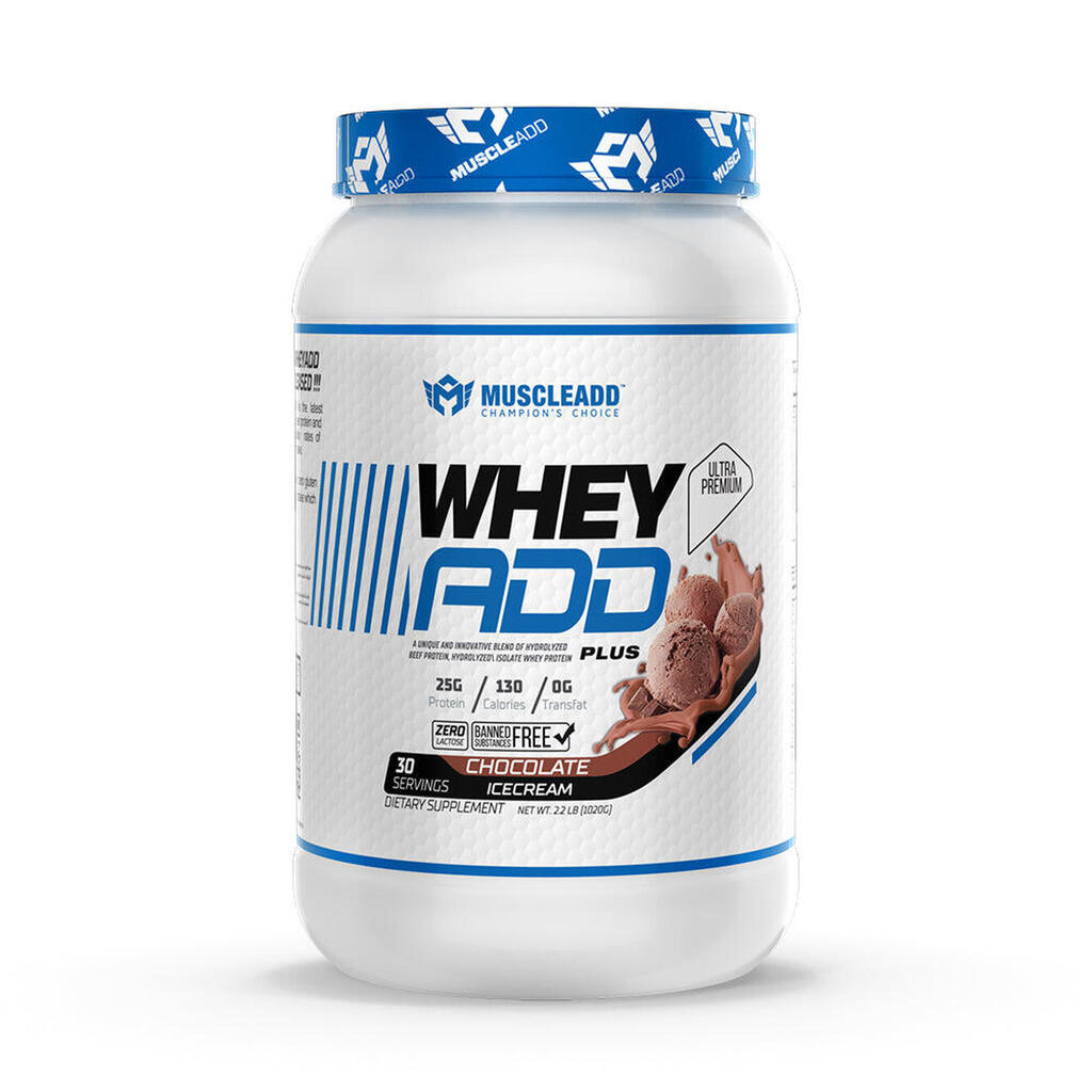 Muscle Add Whey Chocolate Ice Cream 1kg