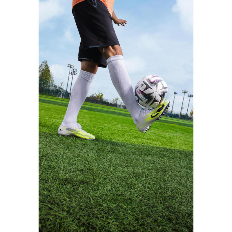 Yetişkin Krampon/Futbol Ayakkabısı - Yeşil - CLR 7 Elite FG Meteor