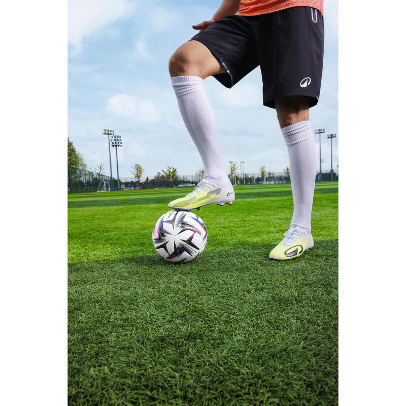Yetişkin Krampon/Futbol Ayakkabısı - Yeşil - CLR 7 Elite FG Meteor