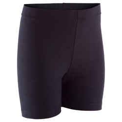 Girls' Basic Cotton Shorts - Black