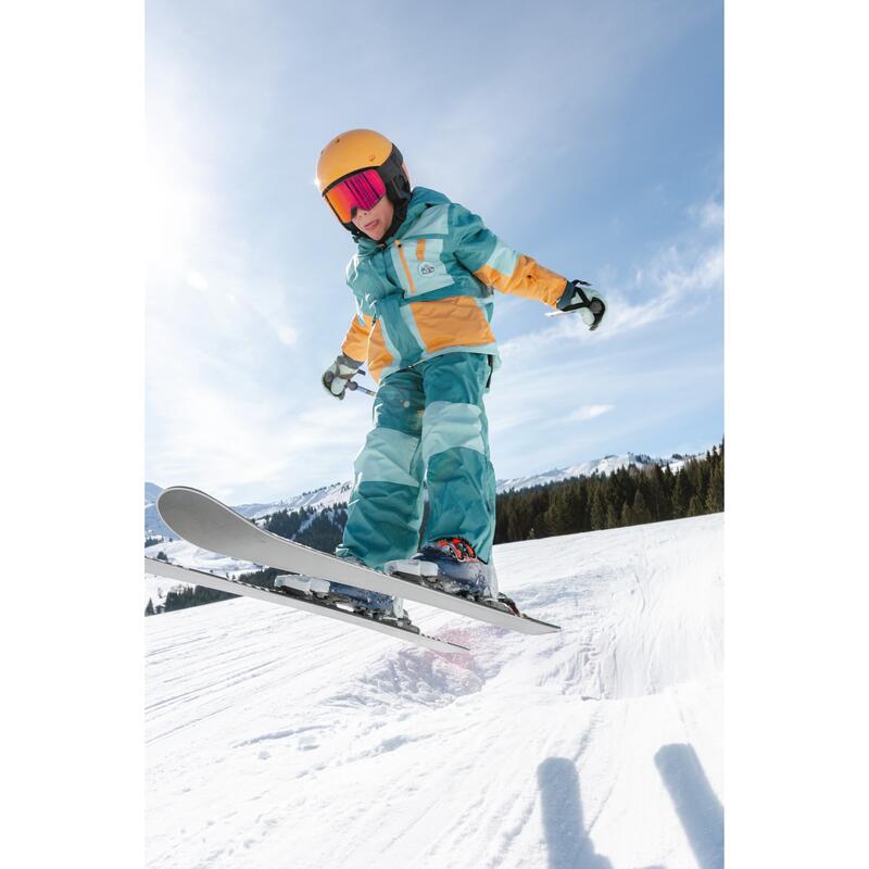 Çocuk Kayak Montu - 5/9 Yaş - Mavi - 500 Play